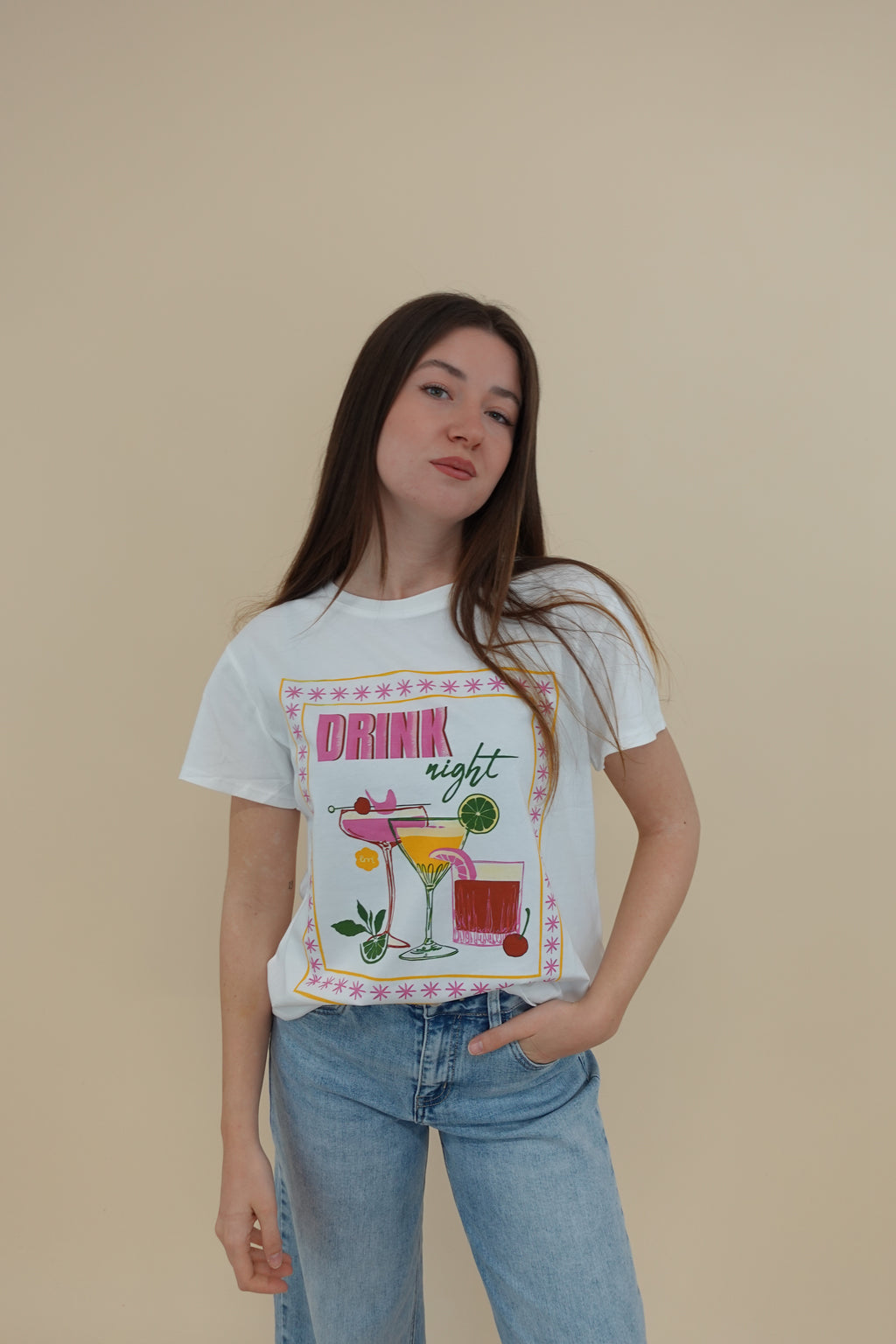 T-Shirt Print Drink