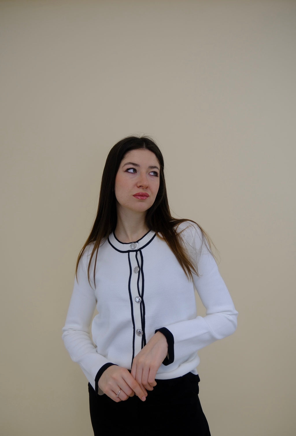 Cardigan Monique Bianco