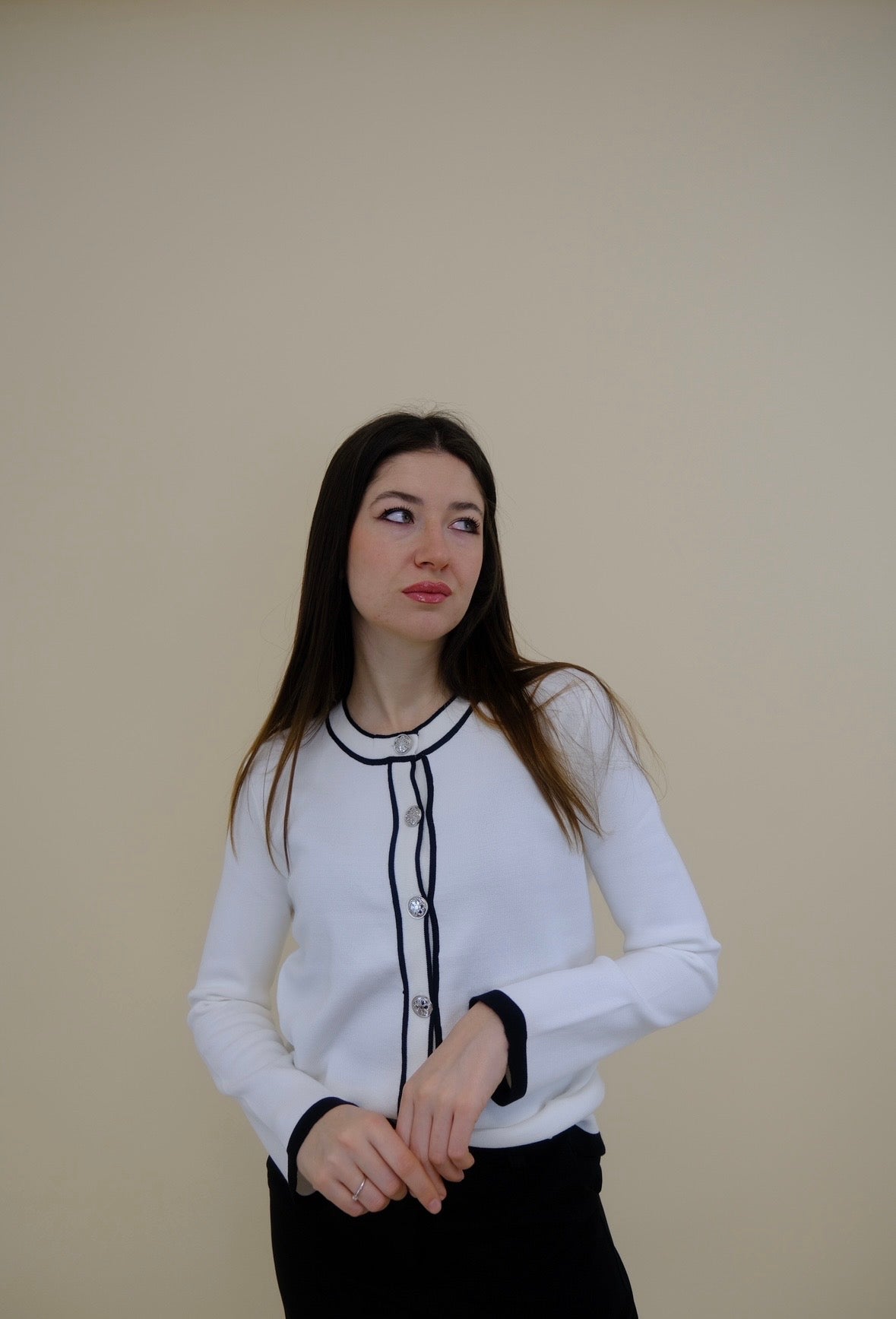 Cardigan Monique Bianco