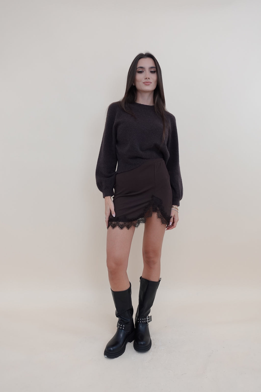 Maglione Vanessa Marrone