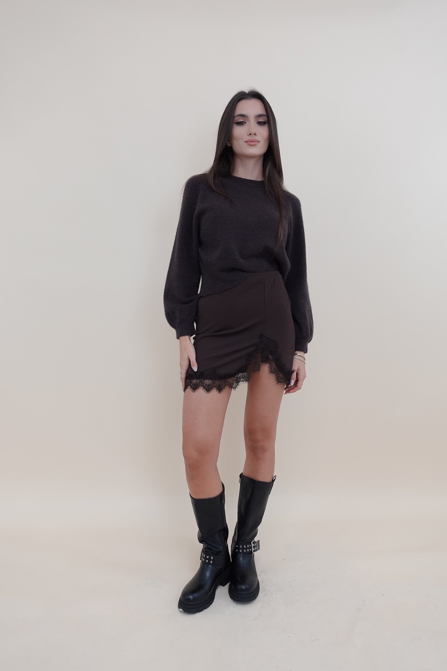 Maglione Vanessa Marrone