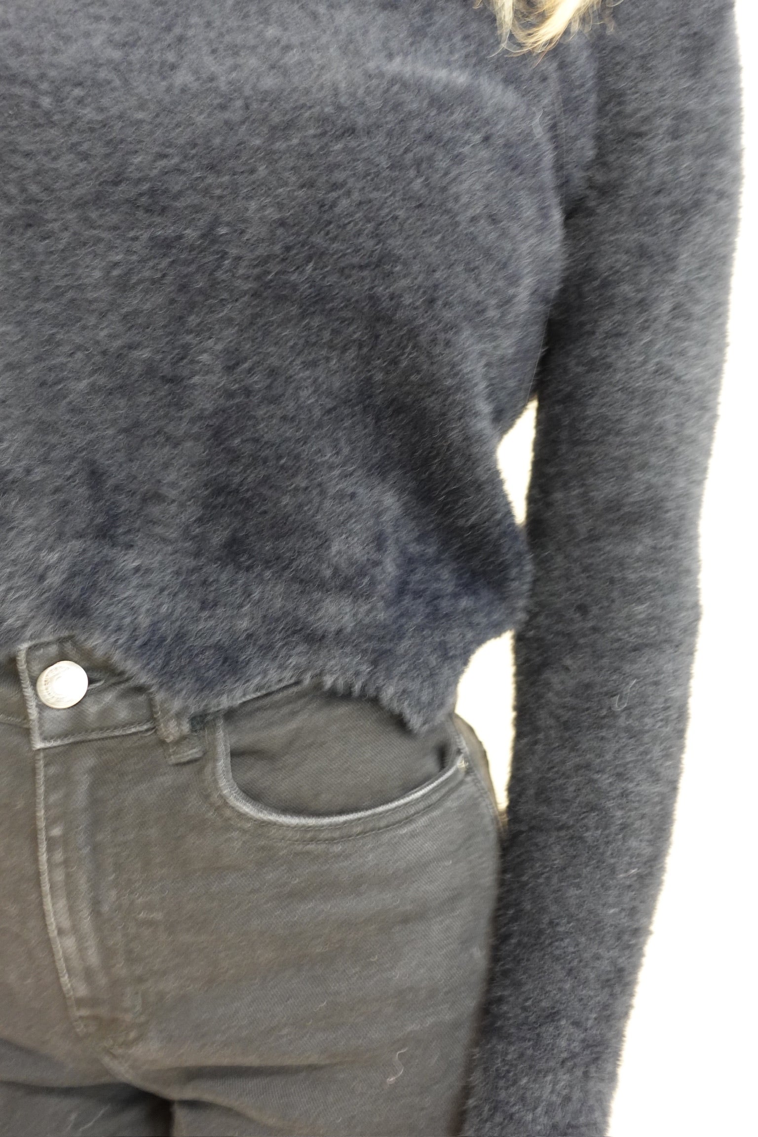 Maglione Zig Zag Black