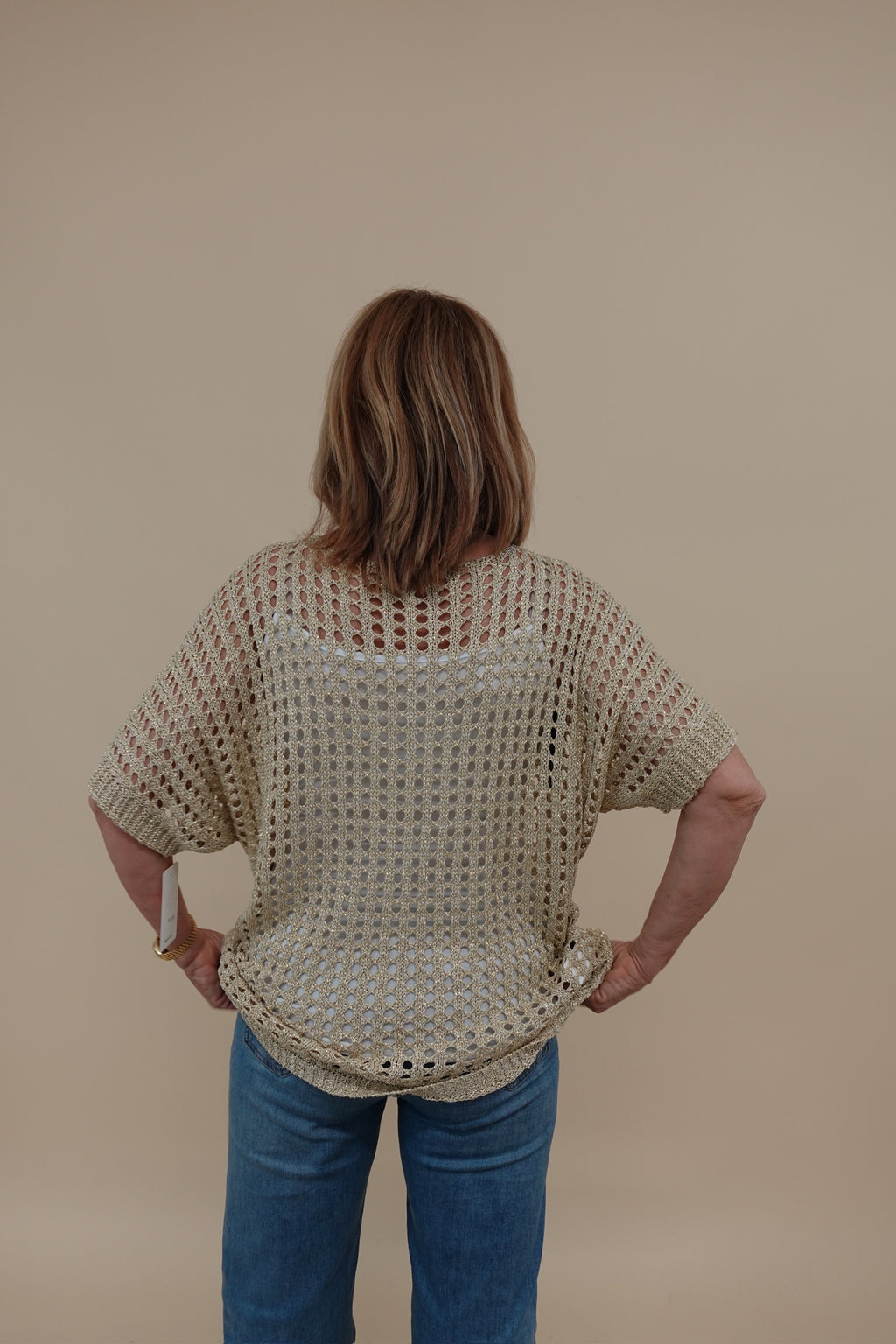 Maglia Gold Traforata