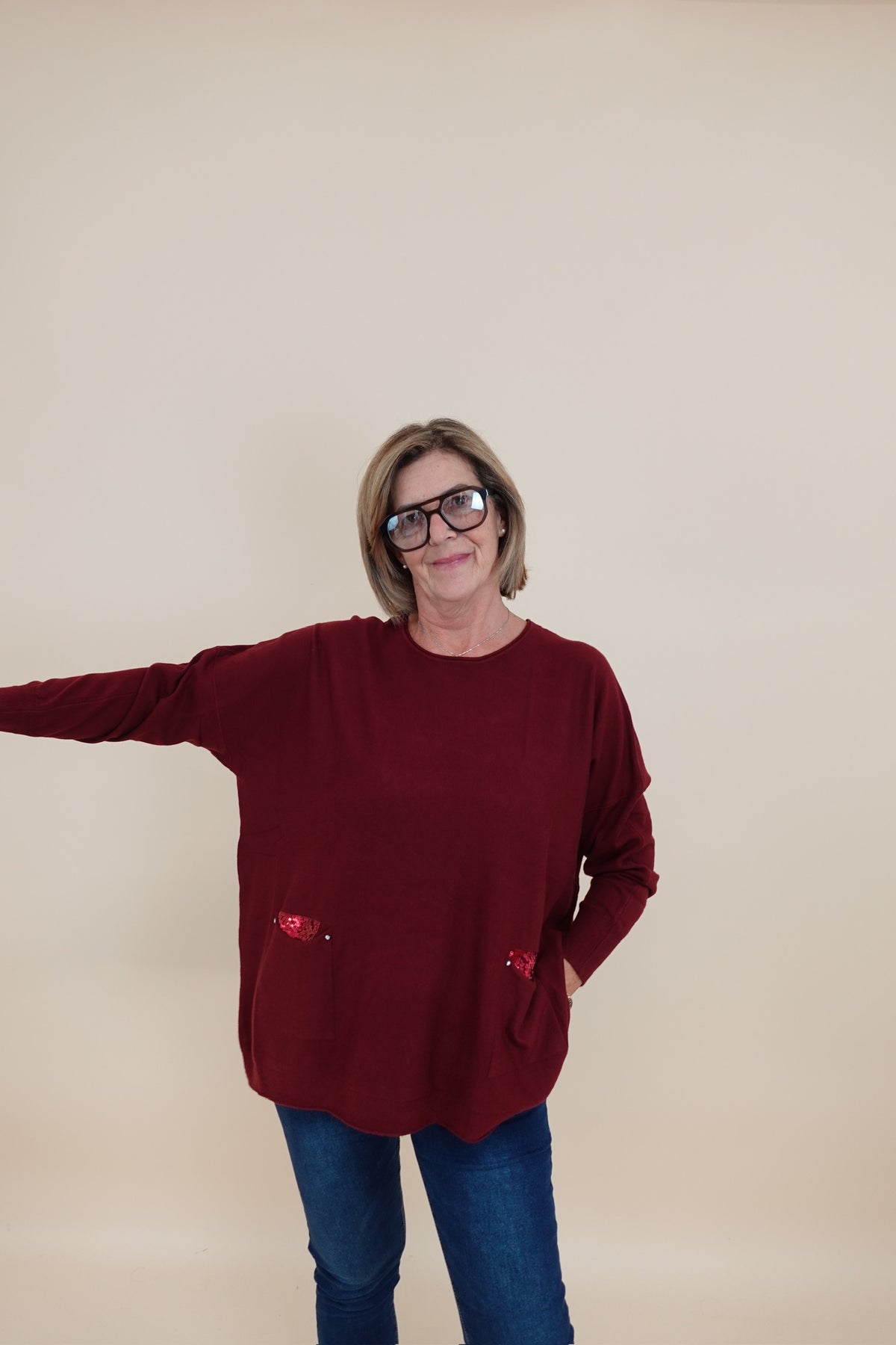Maglia Antonietta Bordeaux