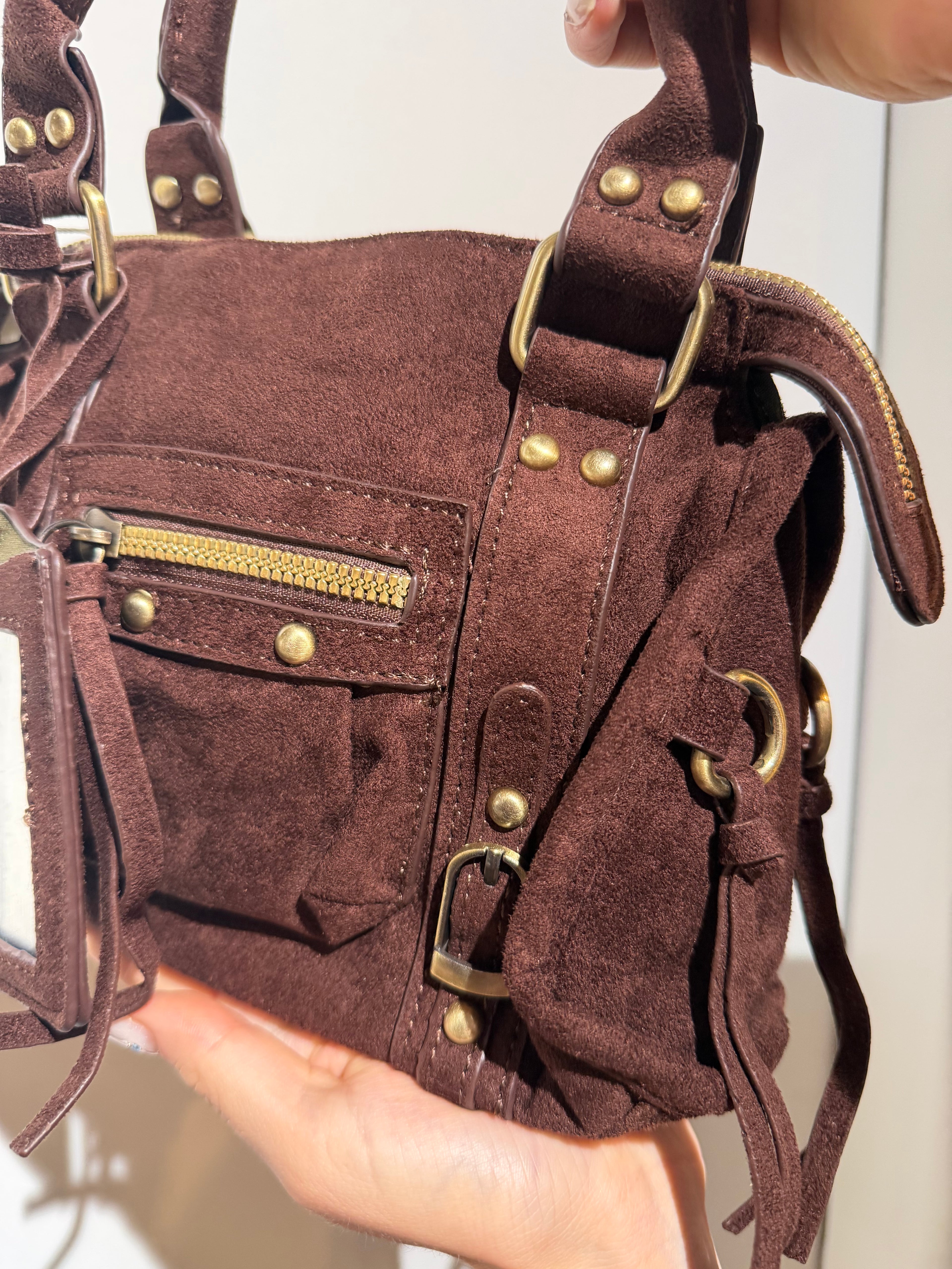 Borsa City Marrone