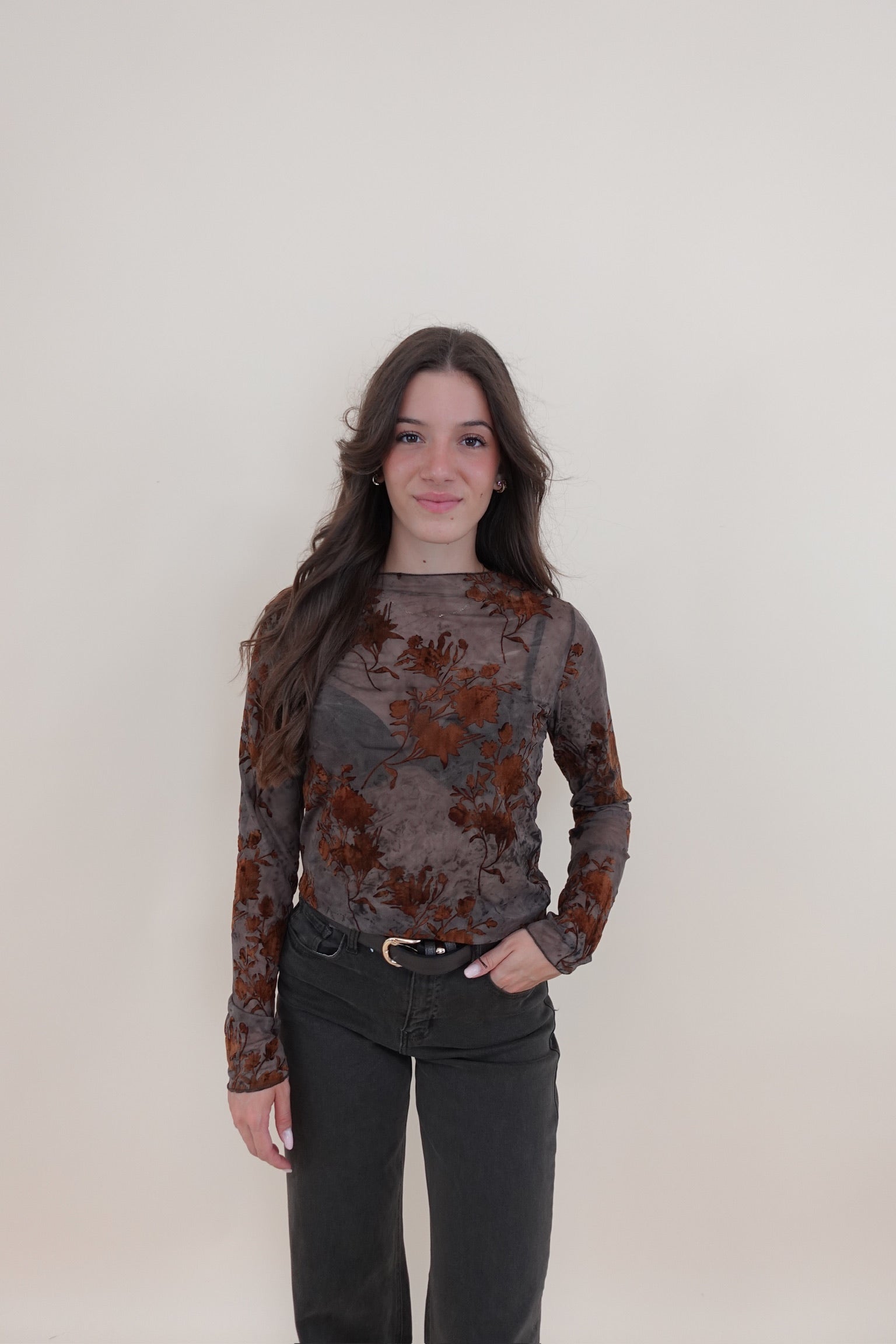 Maglia Autumn Marrone