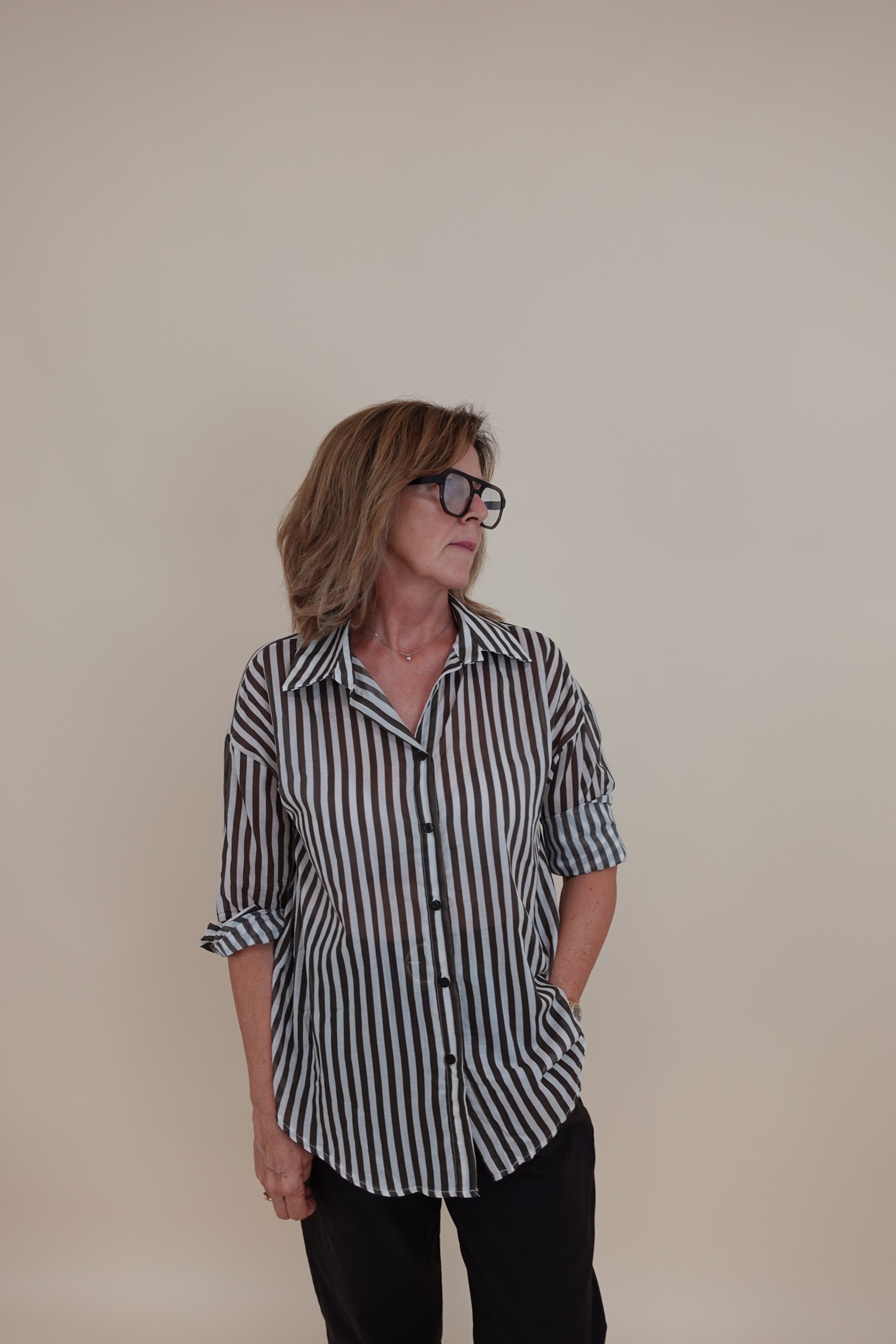 Camicia Elena marrone