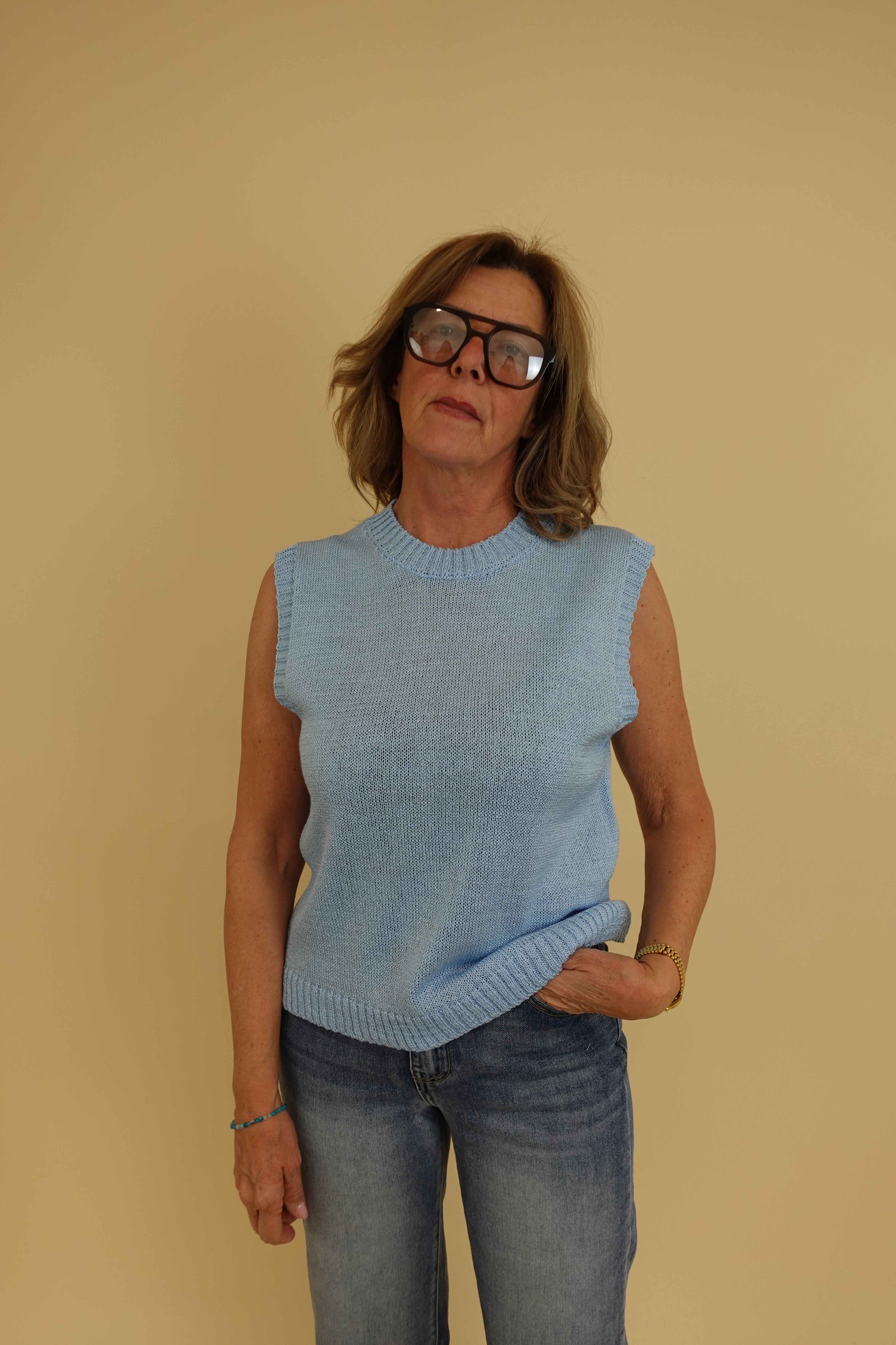 Gilet Alessia Azzurro