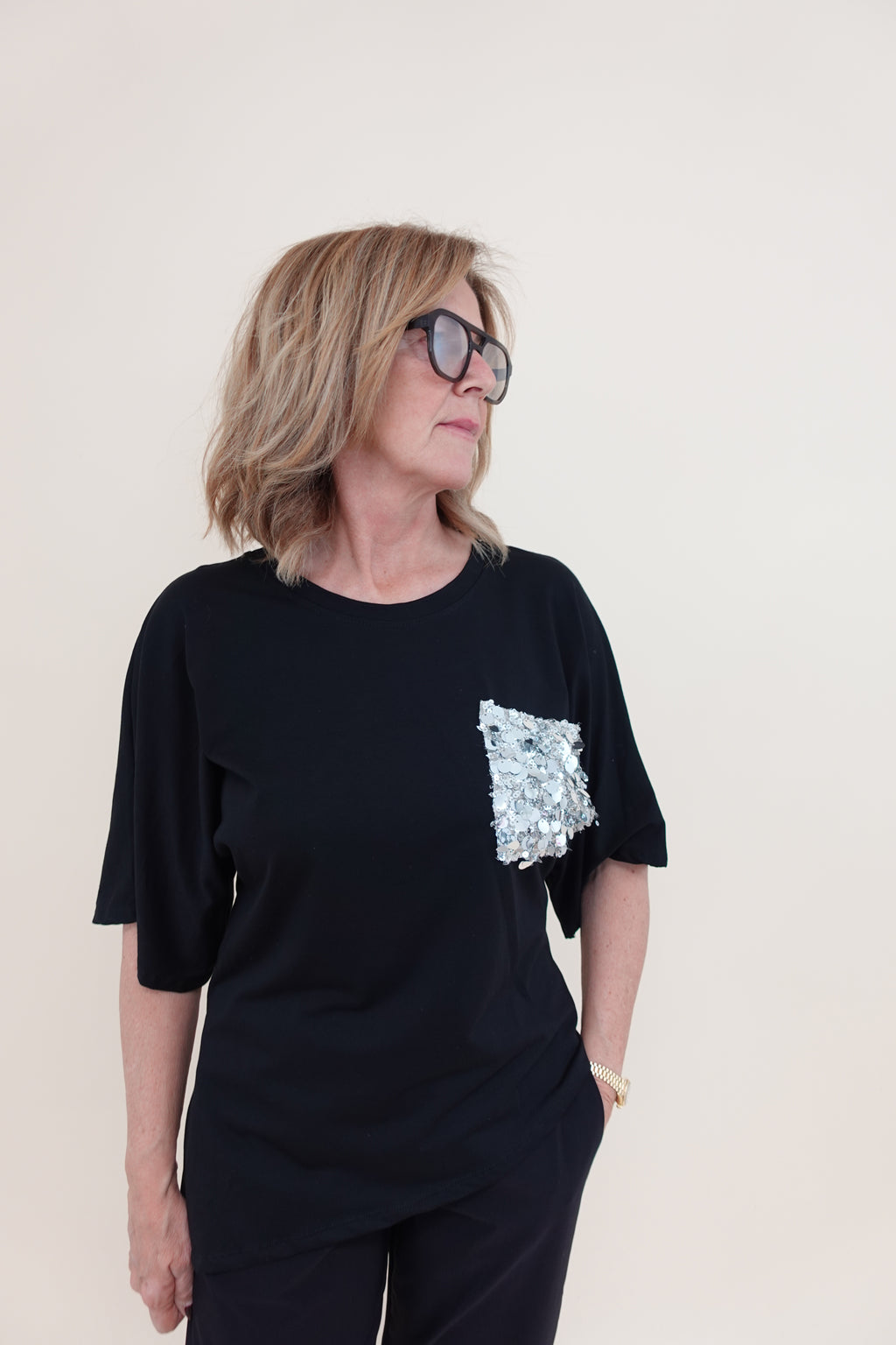 T-shirt Elettra Nera