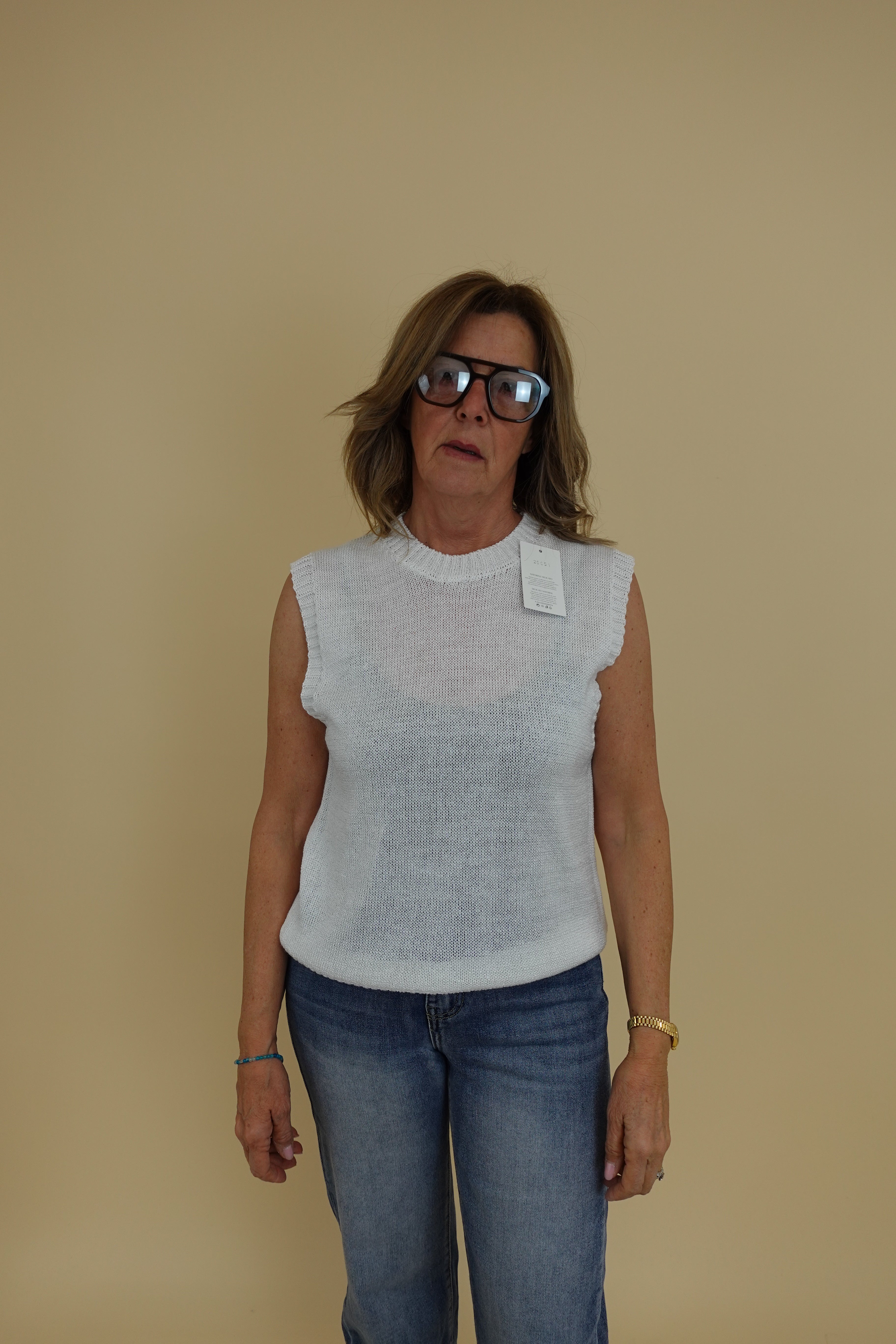 Gilet Alessia Bianco