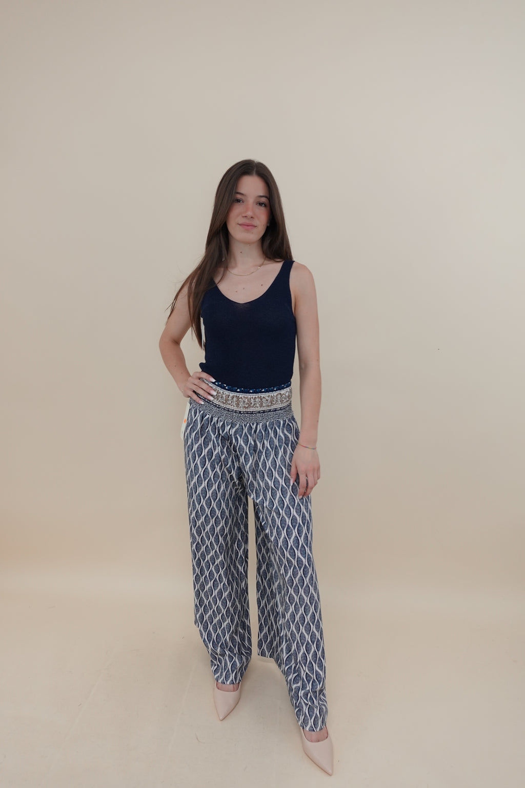 Pantalone Africa Blu