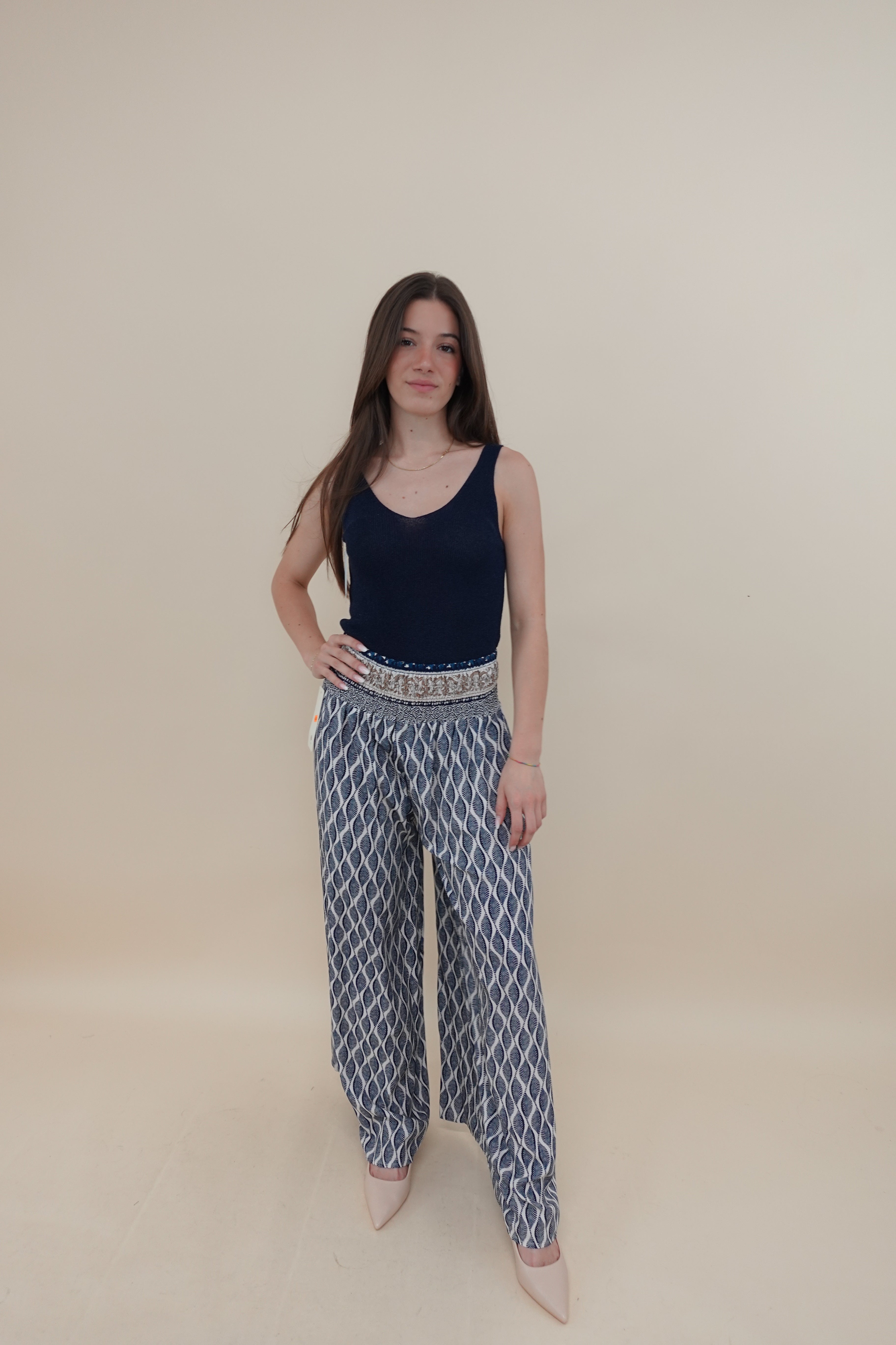 Pantalone Africa Blu