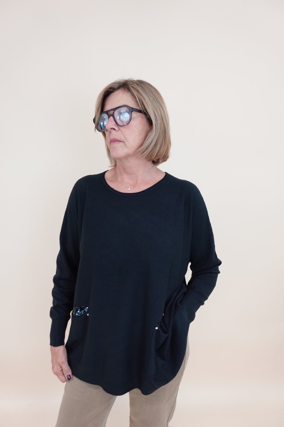 Maglia Antonietta Nero