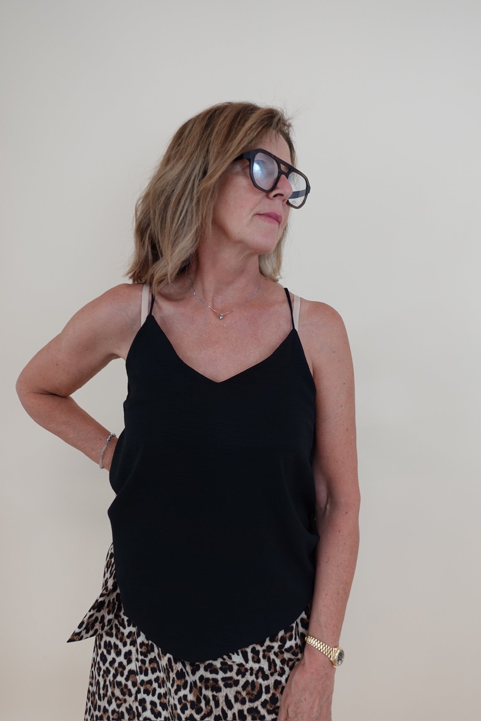 Canotta Francesca Nera
