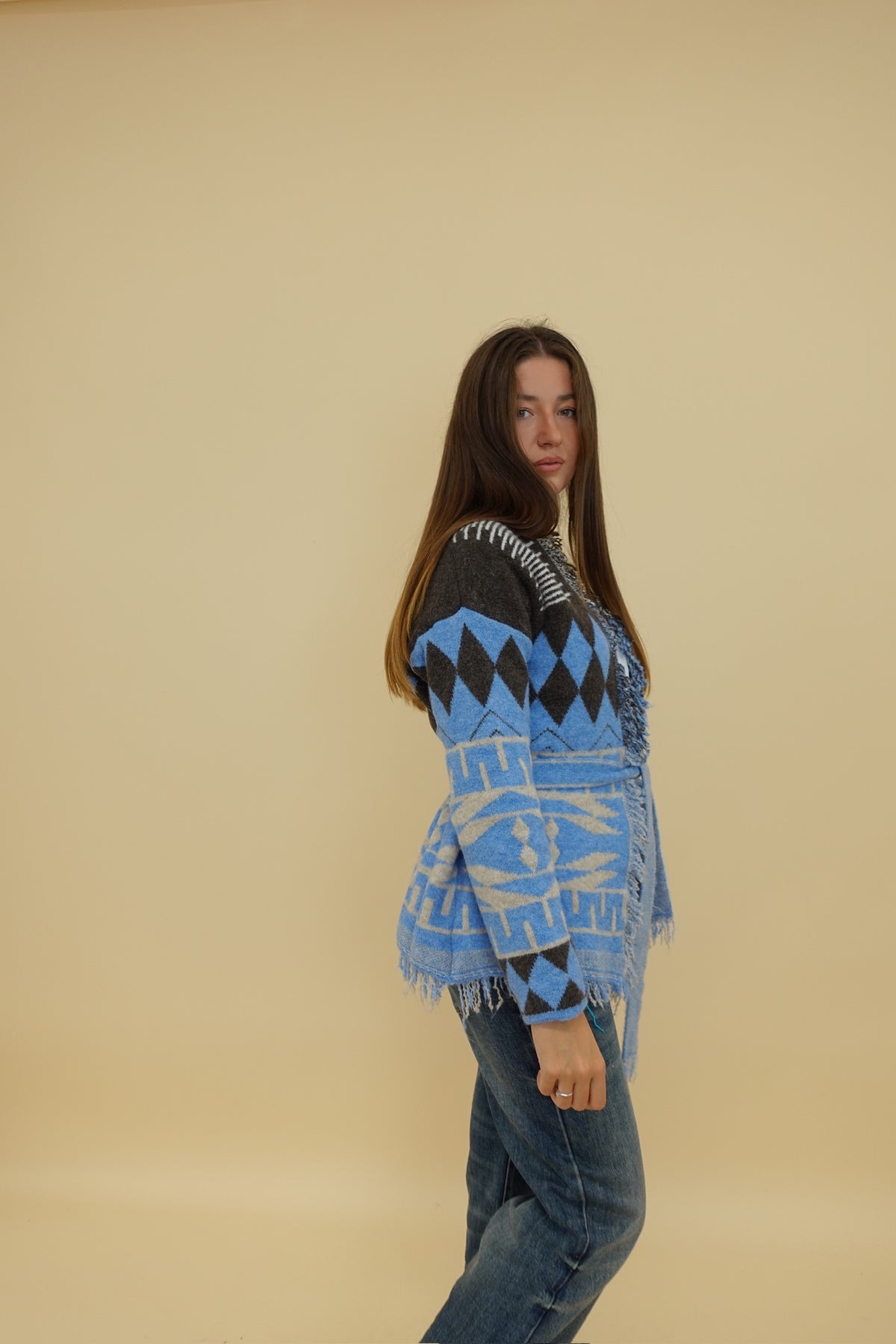 Cardigan Alessandra Azzurro