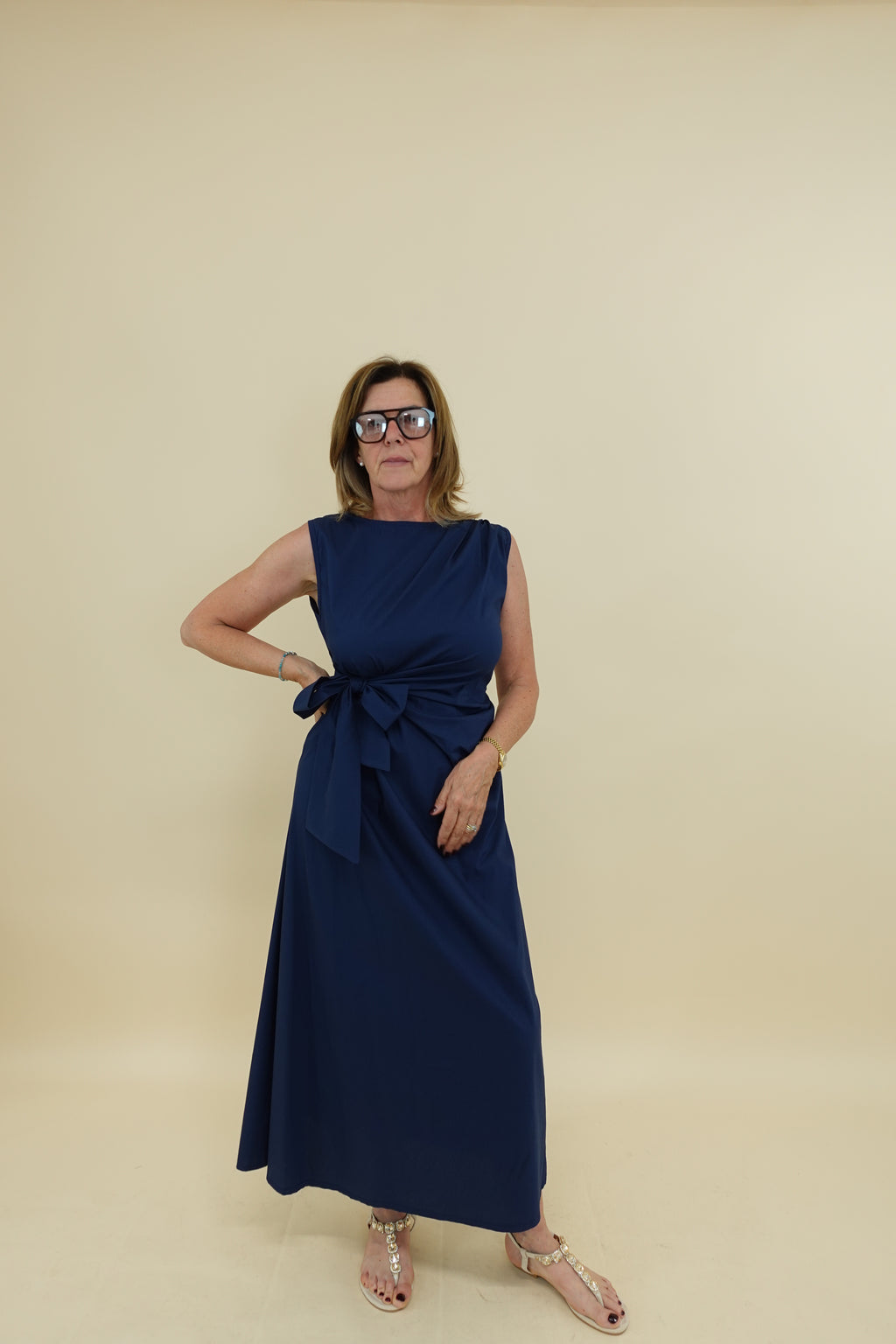 Abito Sabrina Blu