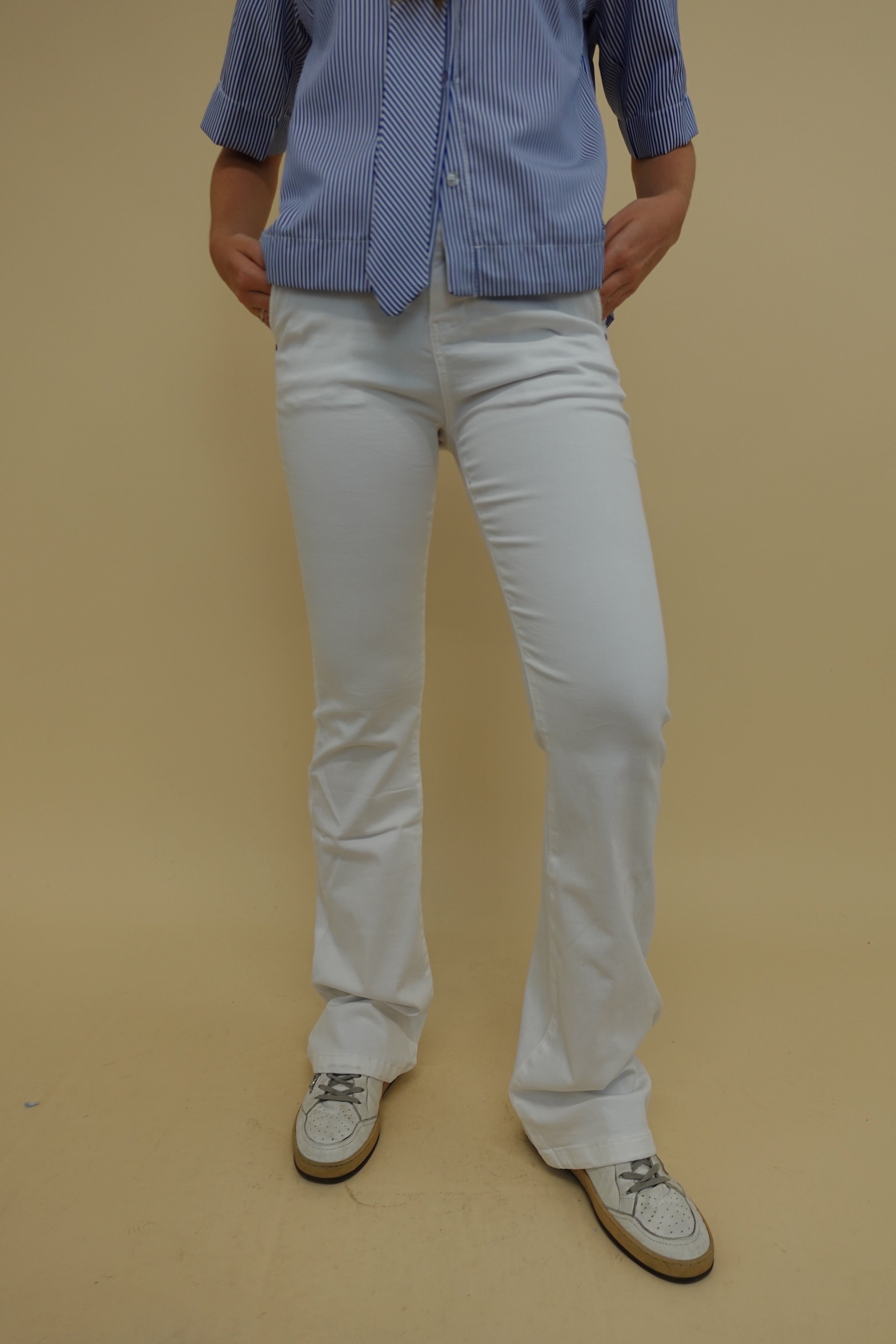 Jeans Zampa White