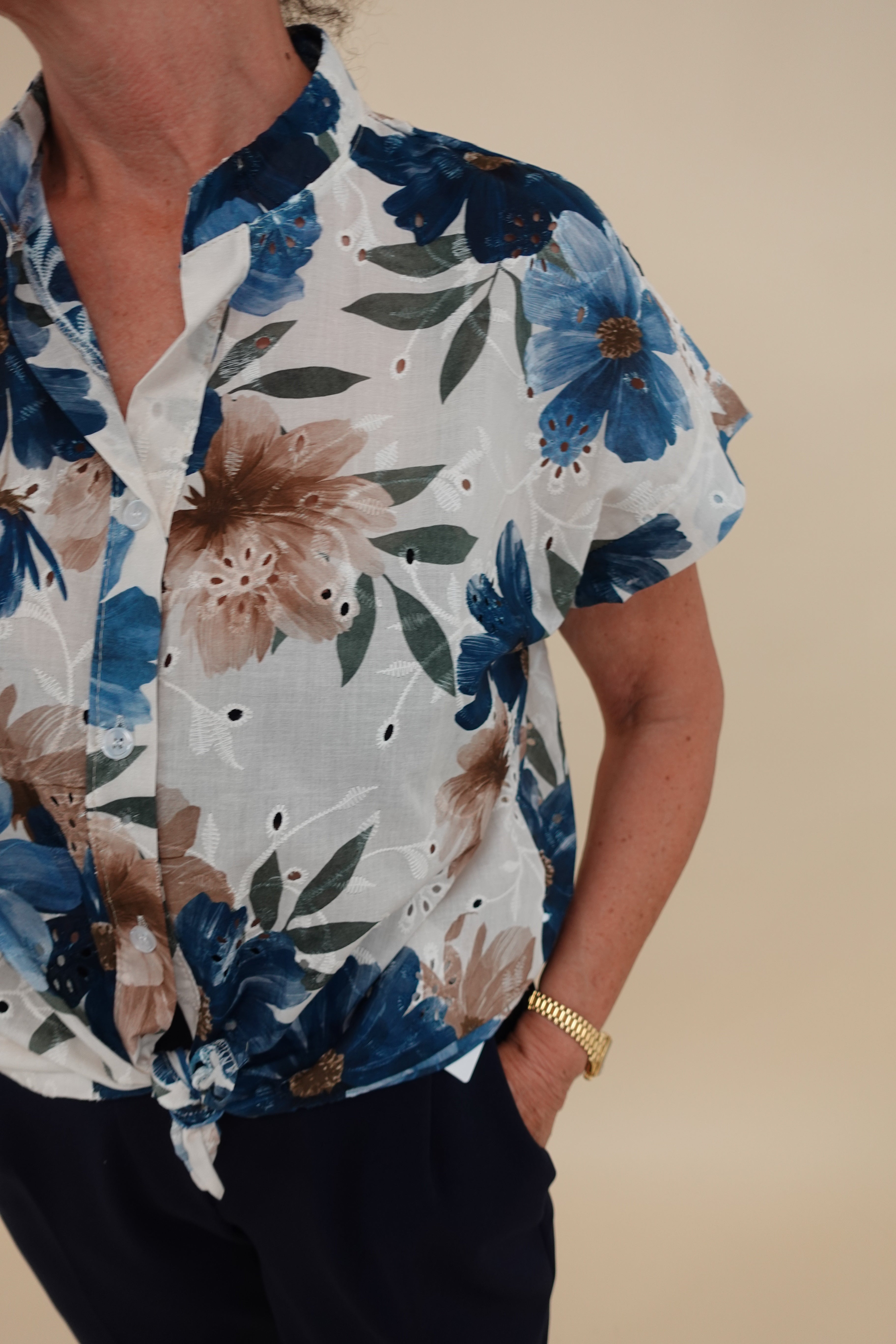 Camicia Vanessa Blu