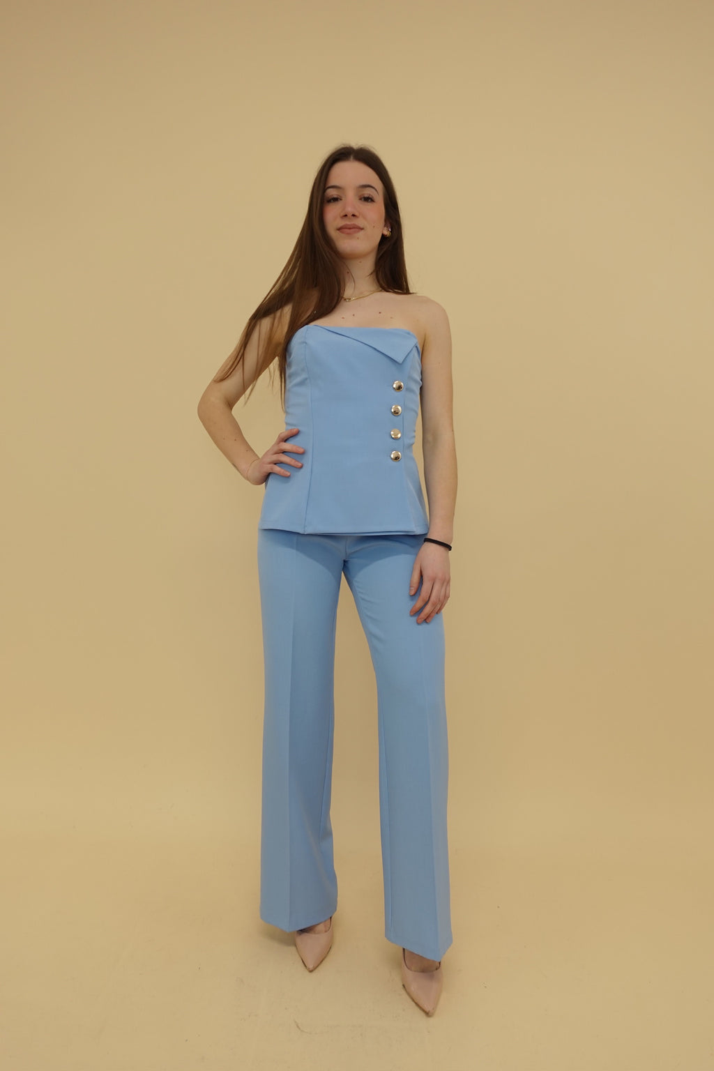 Set Coordinato Parigi Azzurro