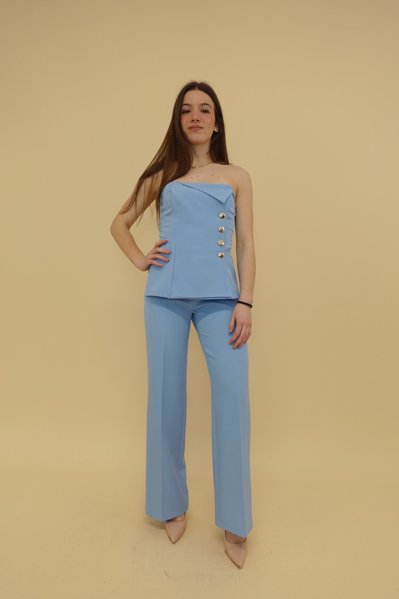 Set Coordinato Parigi Azzurro