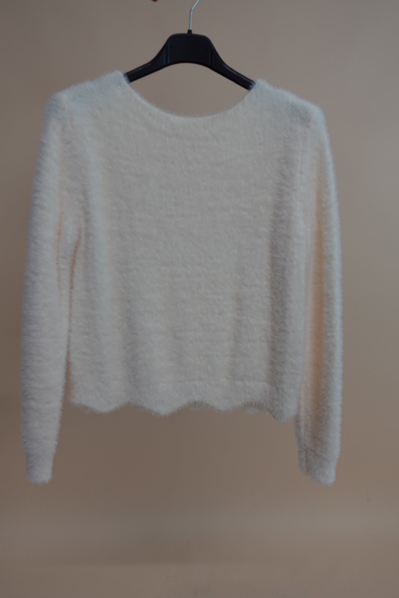Maglione Zig Zag Bianco