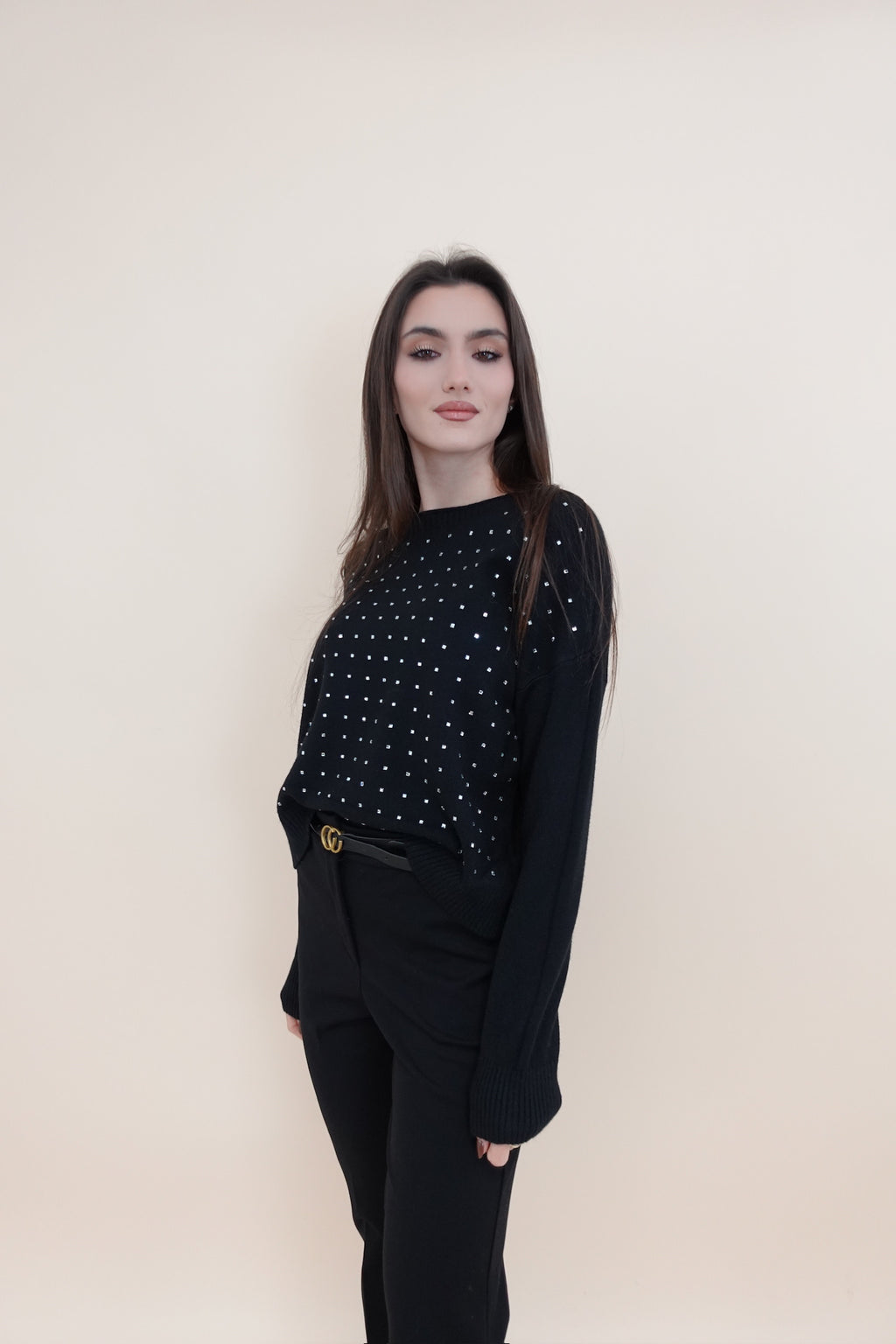 Maglione Samuela Nero