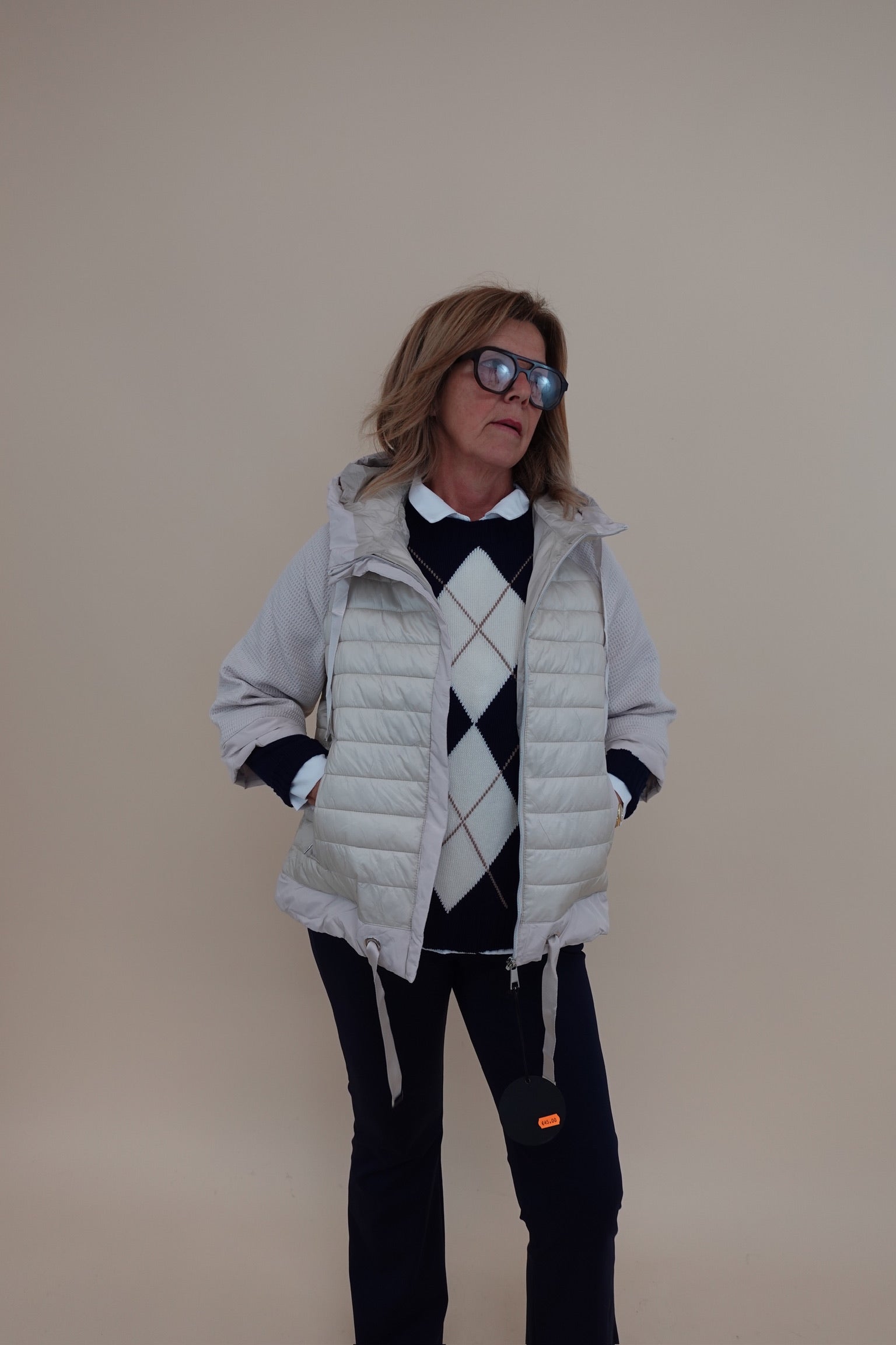 Piumino Giovanna Beige