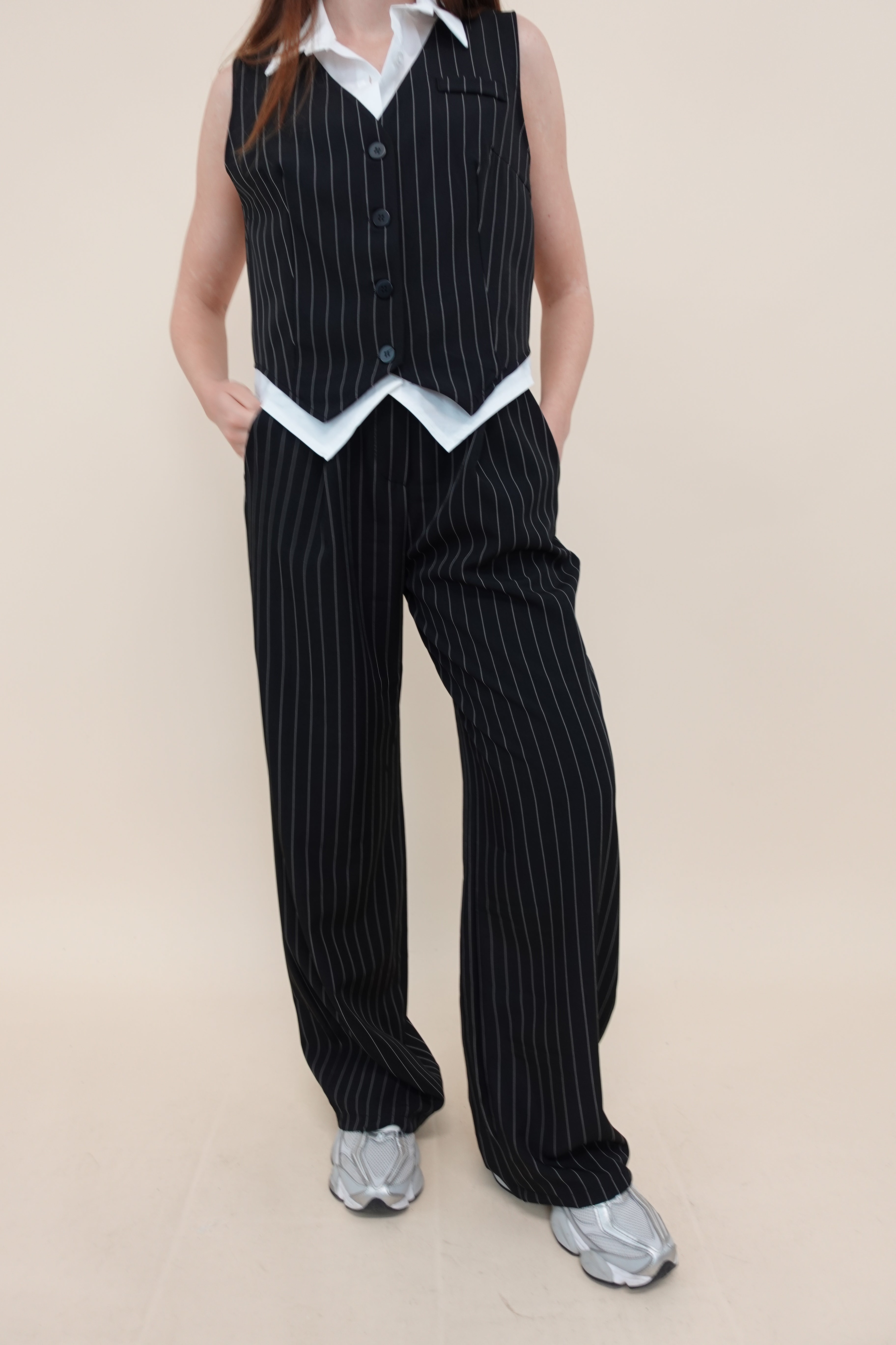 Pantalone Line Nero