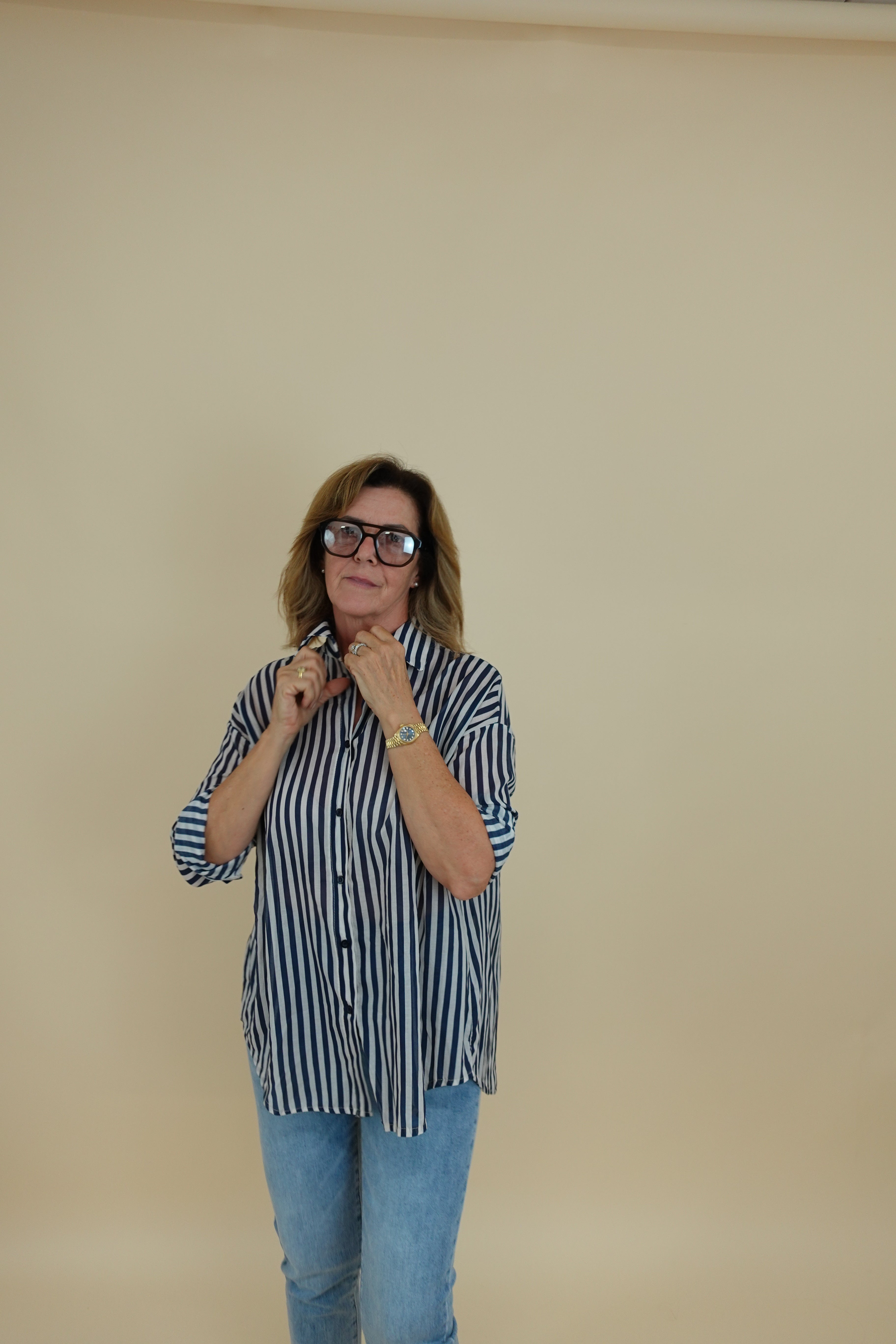 Camicia Elena blu