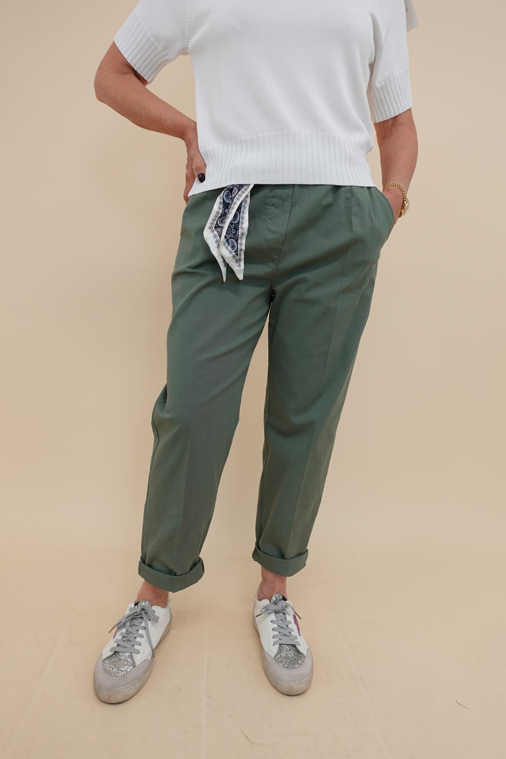 Pantalone London Verde