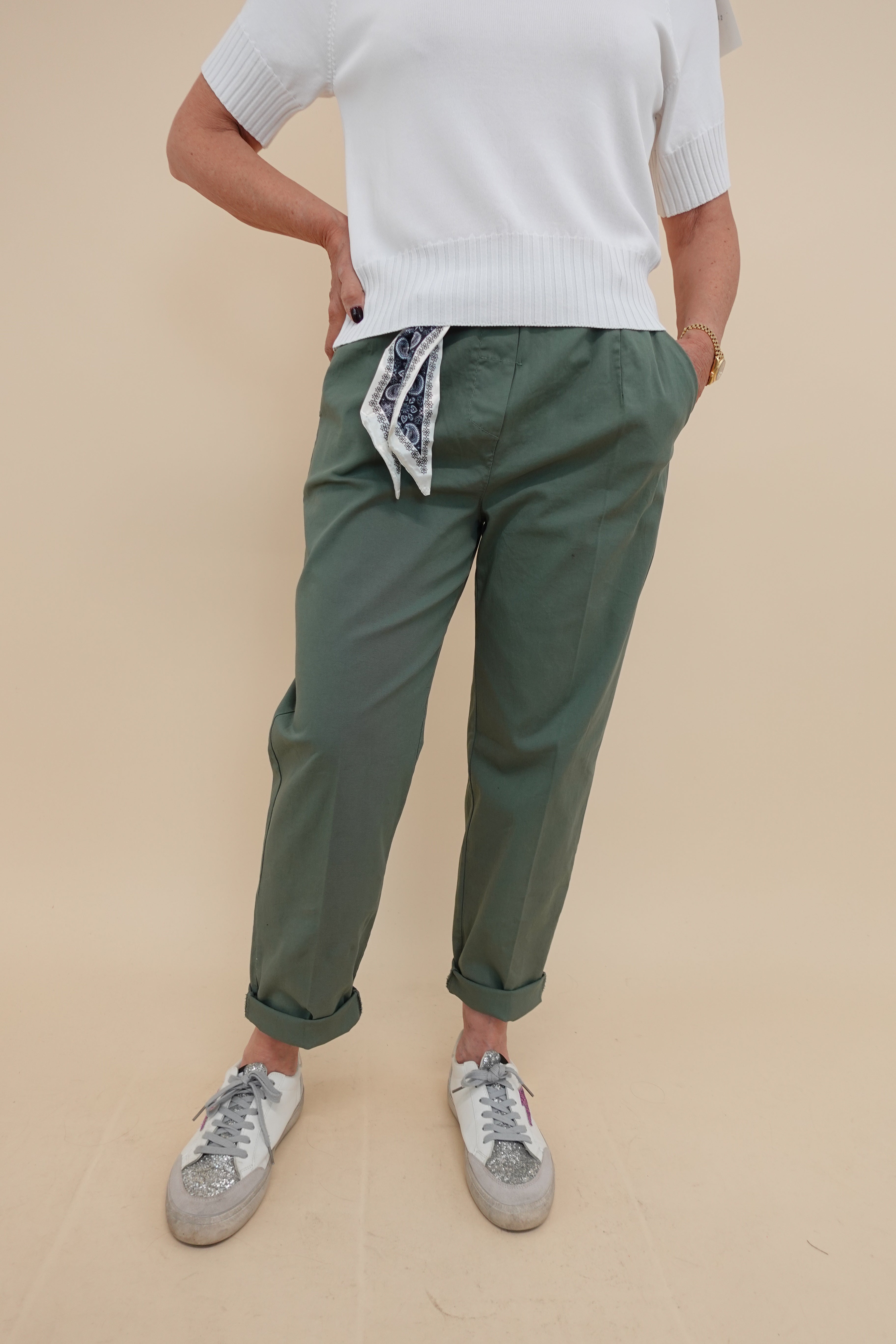Pantalone London Verde