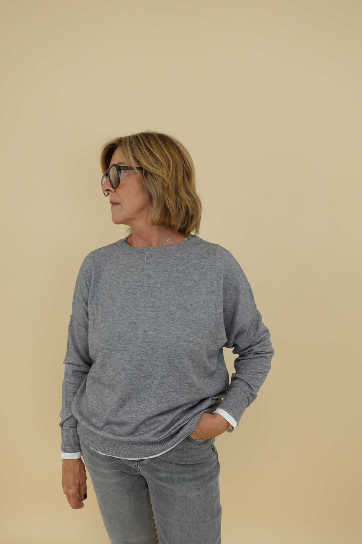 Maglione Cortina Grigio