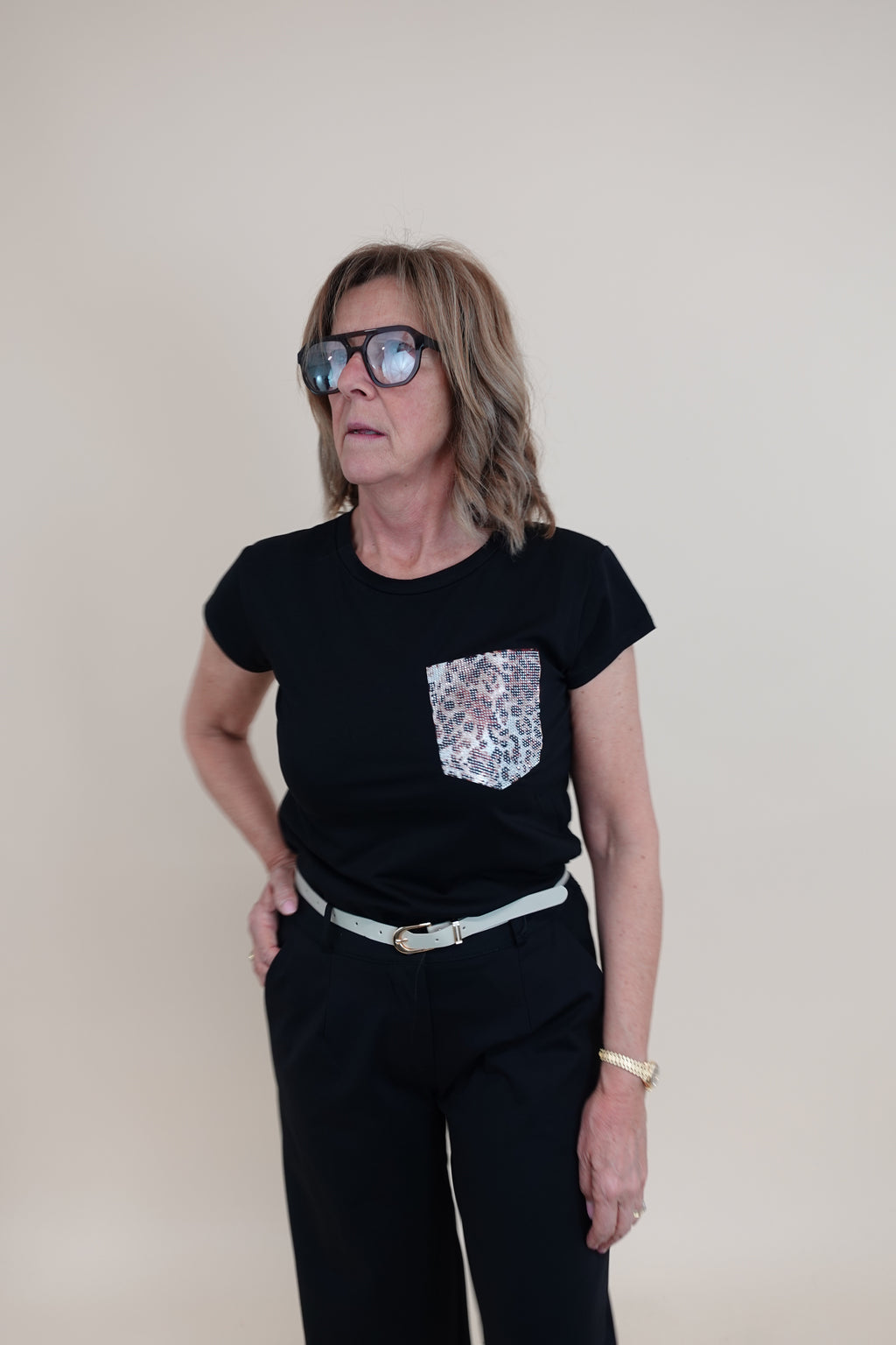 T-shirt Leo Nera