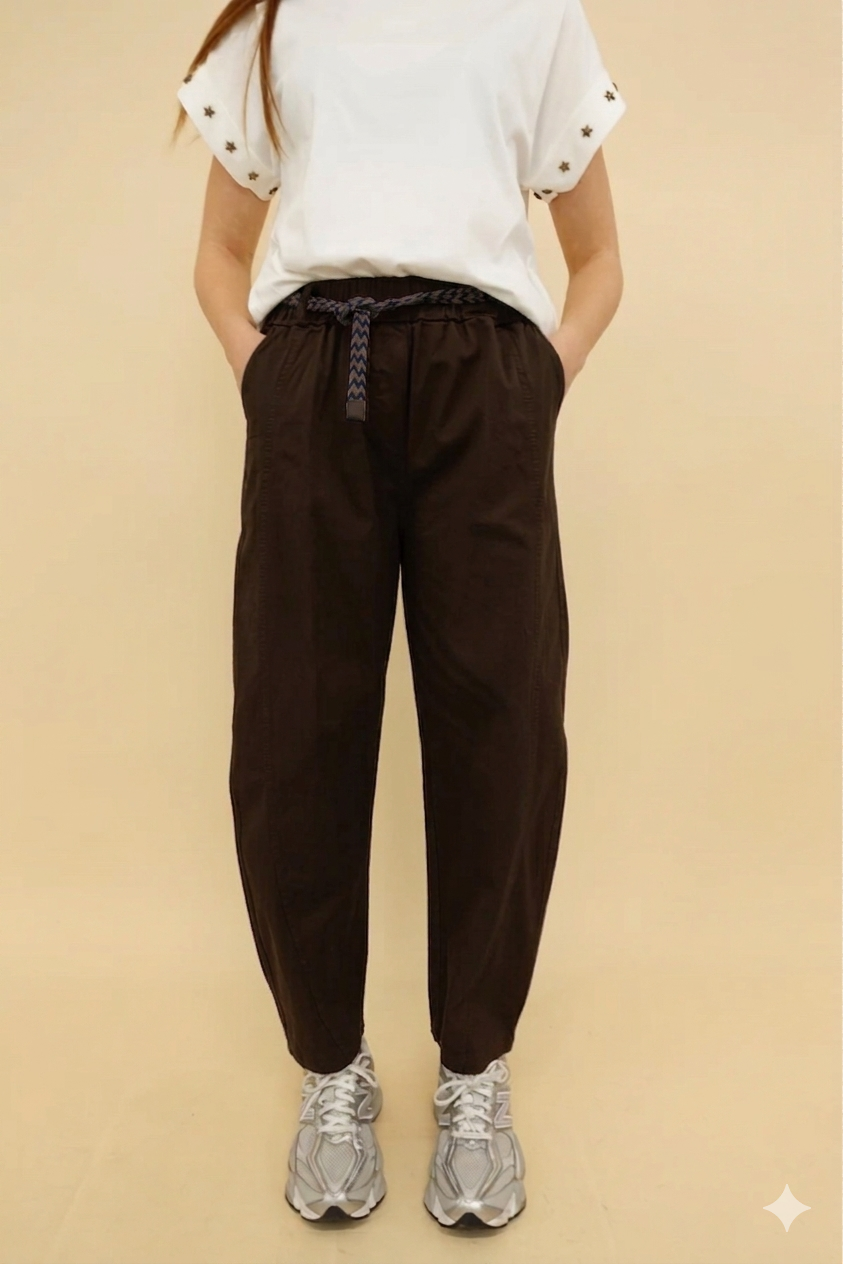 Pantalone Barcellona Marrone