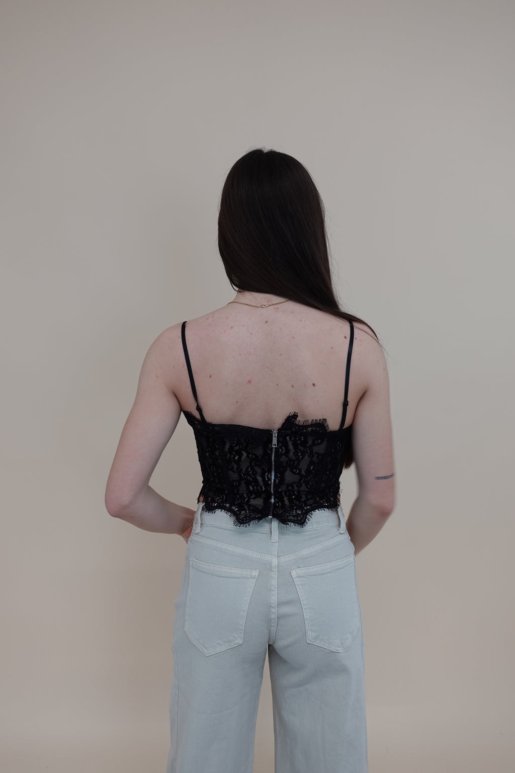 Corsetto Pizzo Black