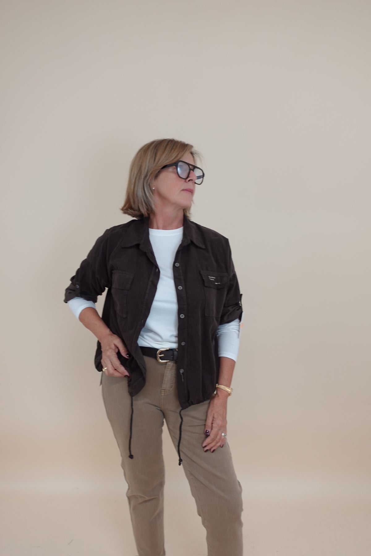 Camicia Create Marrone