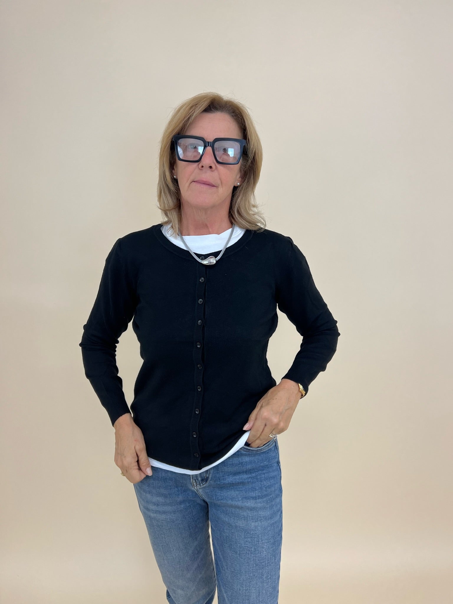 Cardigan Easy Big Nero