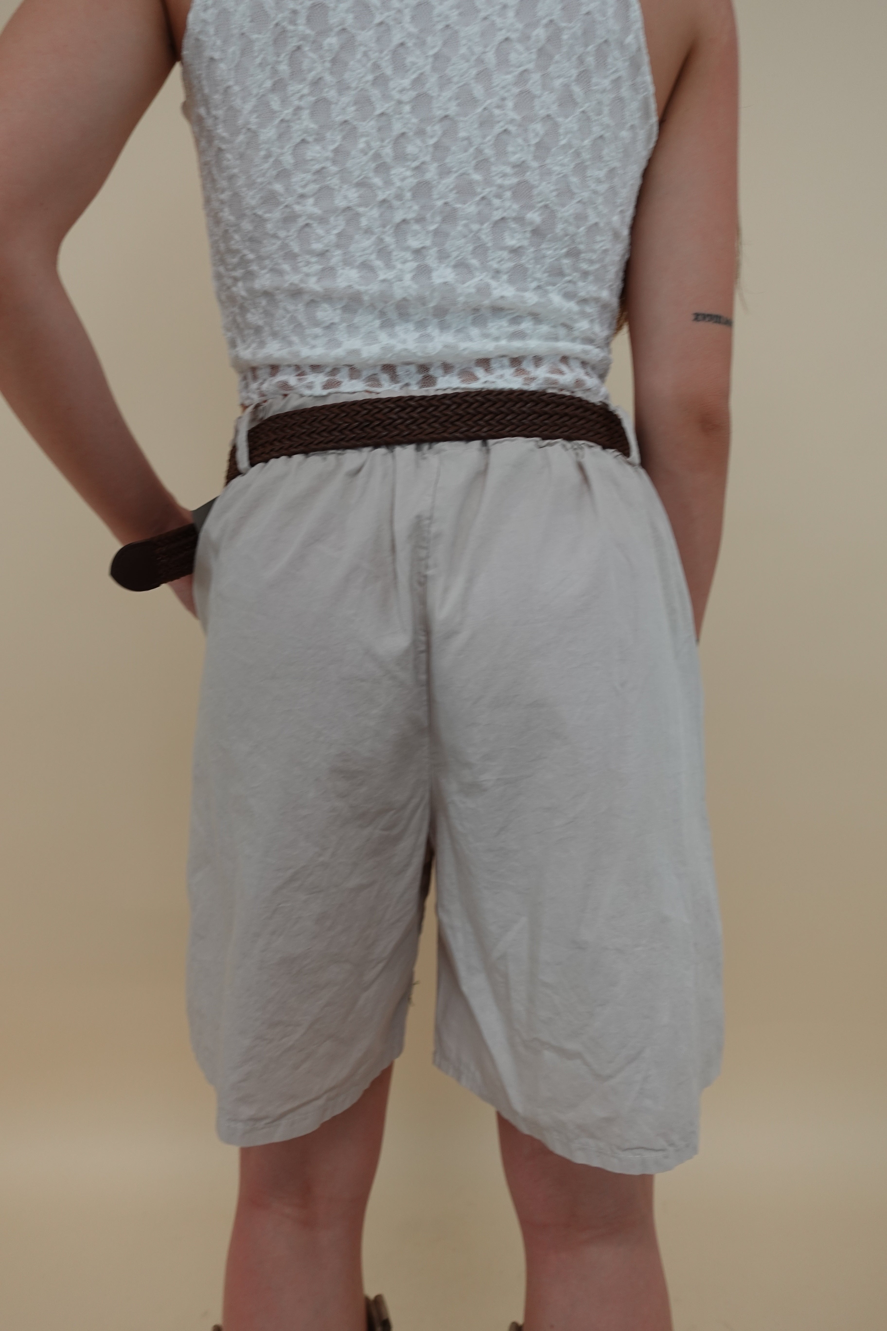 Shorts Valentina Beige