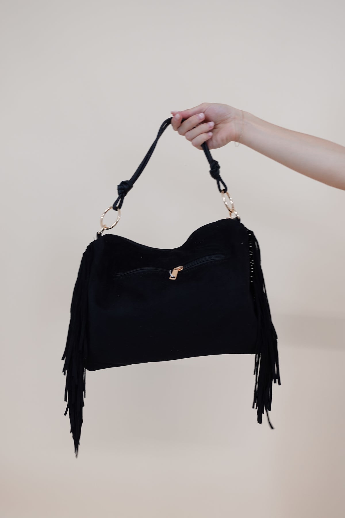 Borsa Everyday Frange Nero