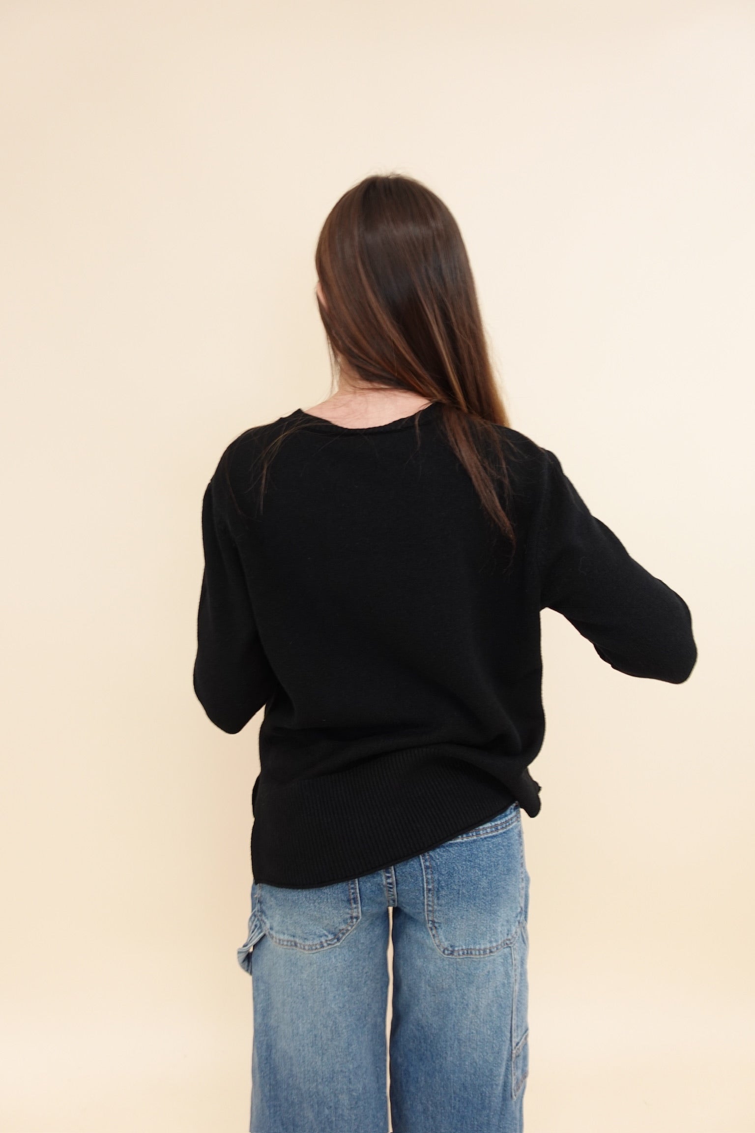 Maglione Margherita Nero