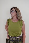 Canotta Aletta Verde