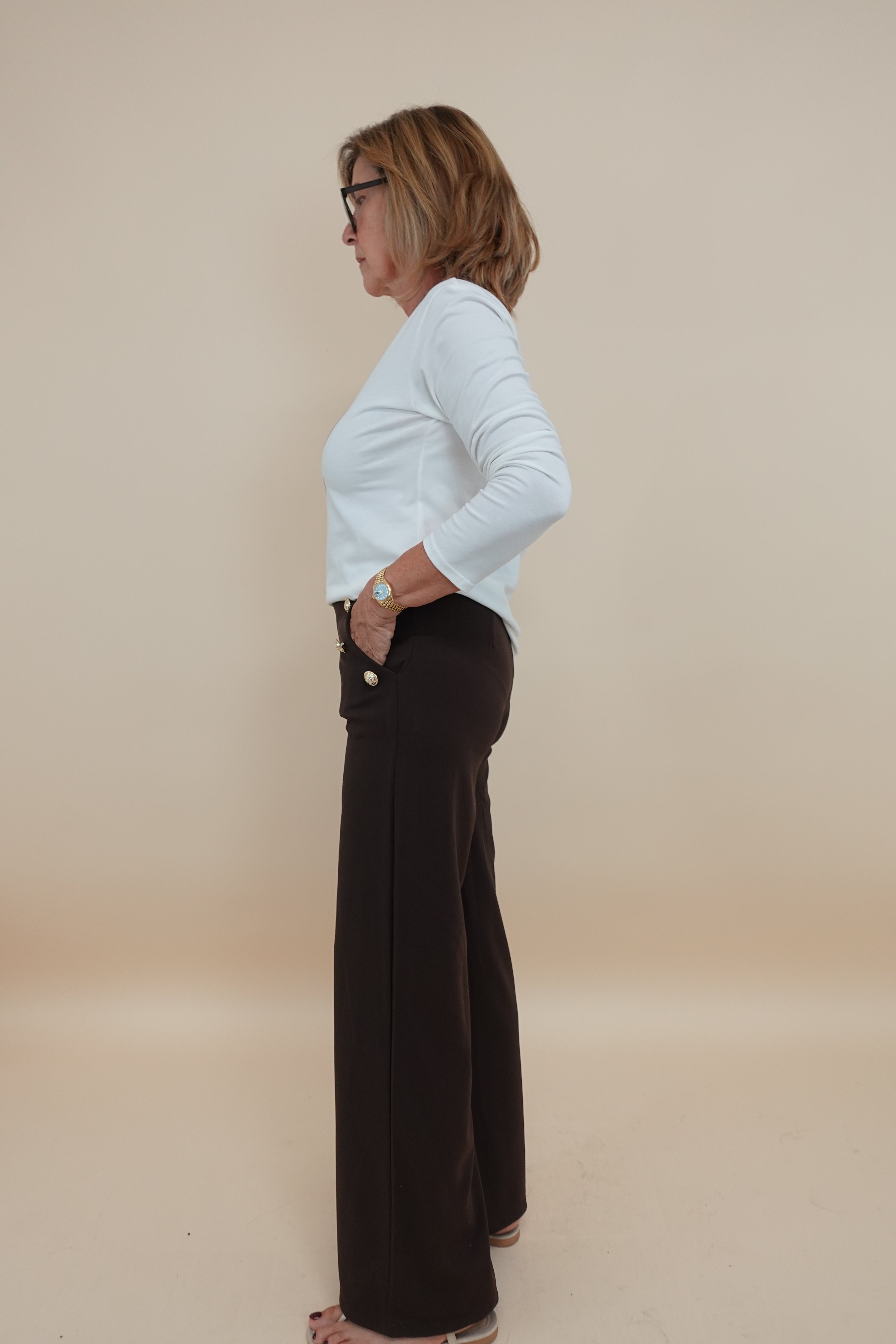 Pantalone Gold Marrone