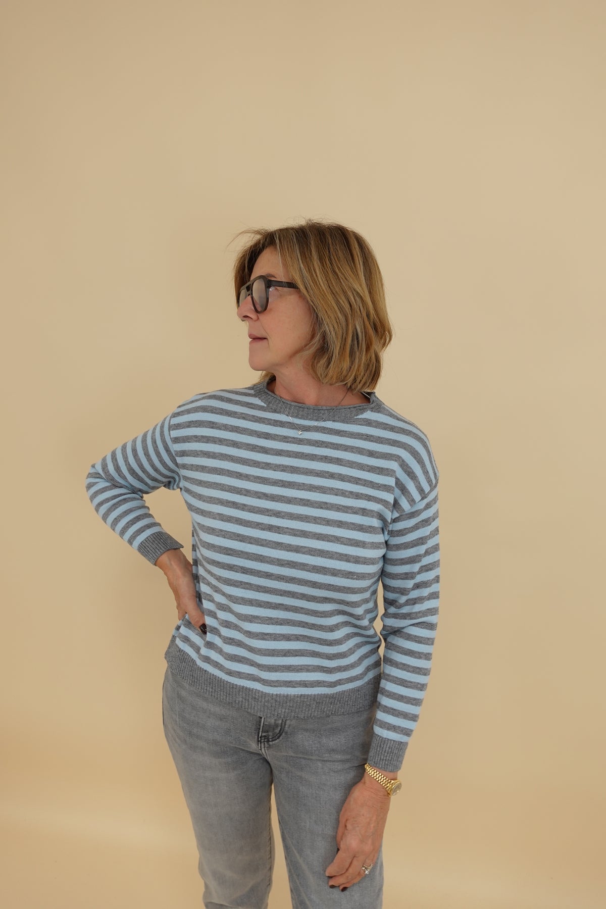 Maglioncino School Azzurro
