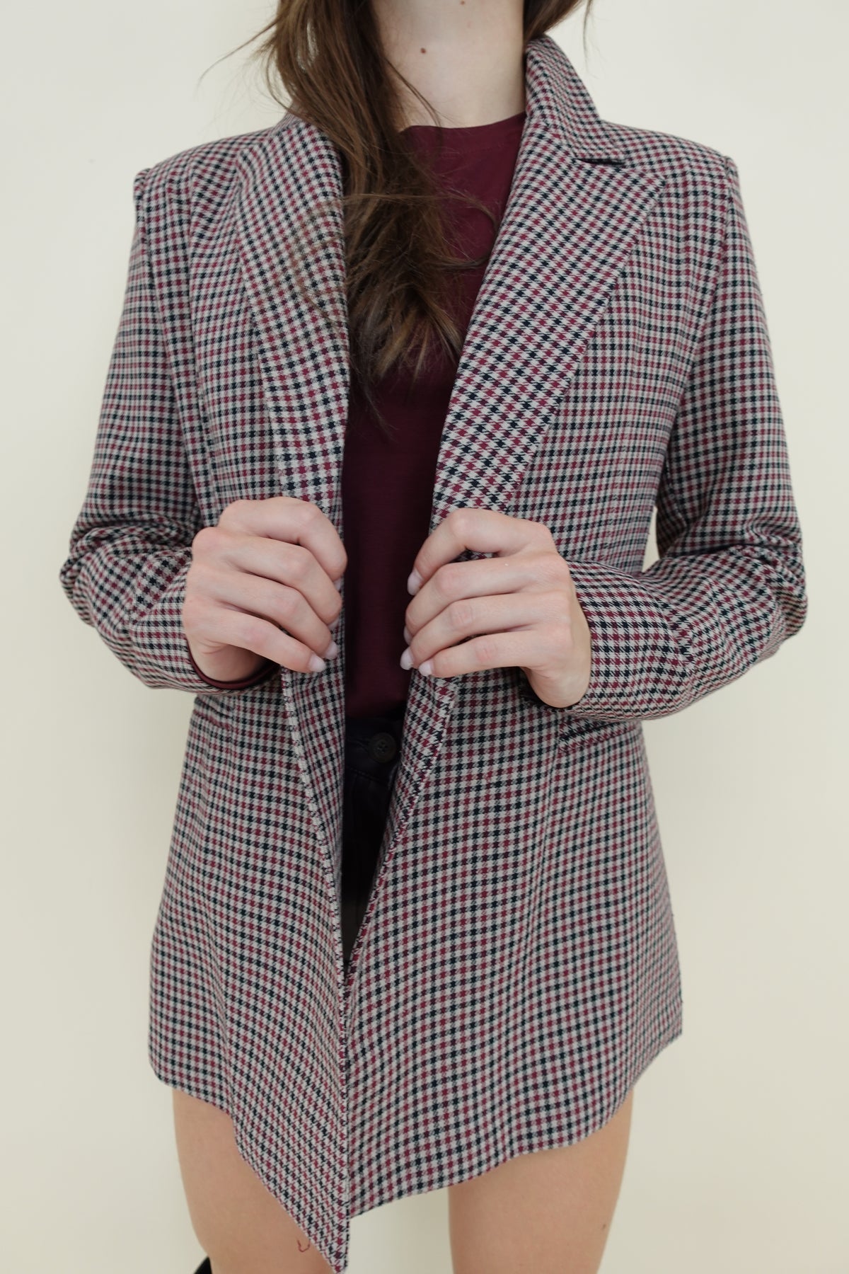Giacca Scozia Bordeaux