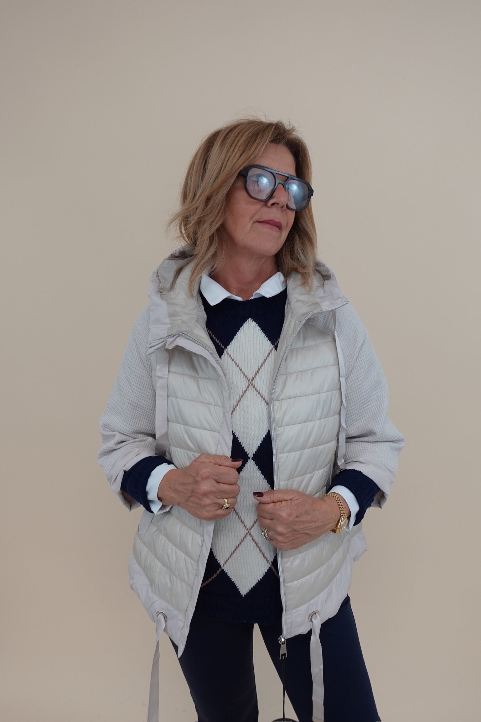 Piumino Giovanna Beige