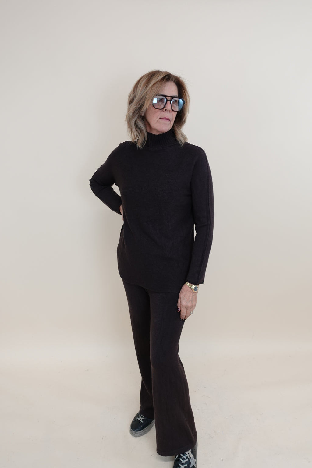 Completo Lupo marrone