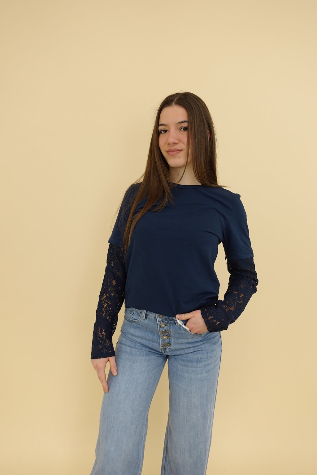 Maglia Pizzo New Blu