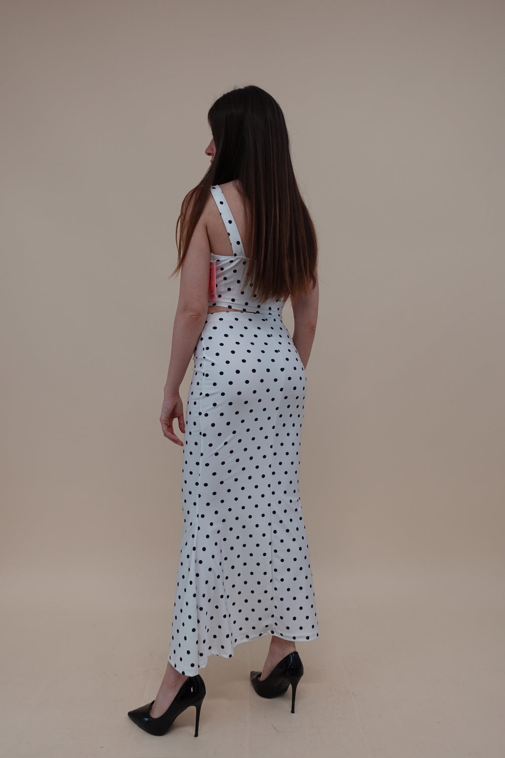 Coordinato Pois Bianco