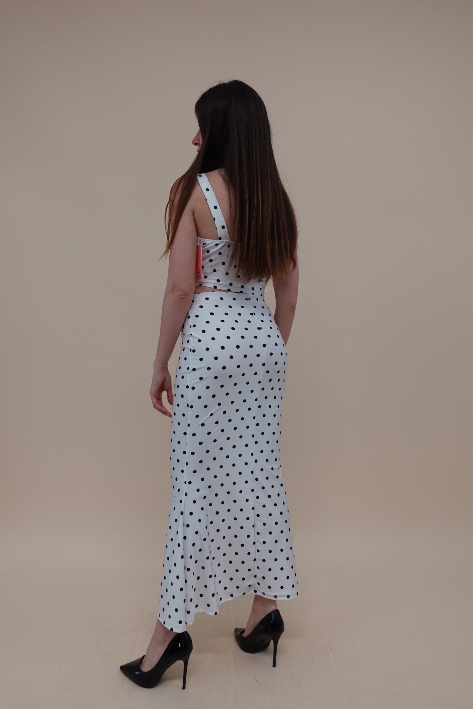 Coordinato Pois Bianco