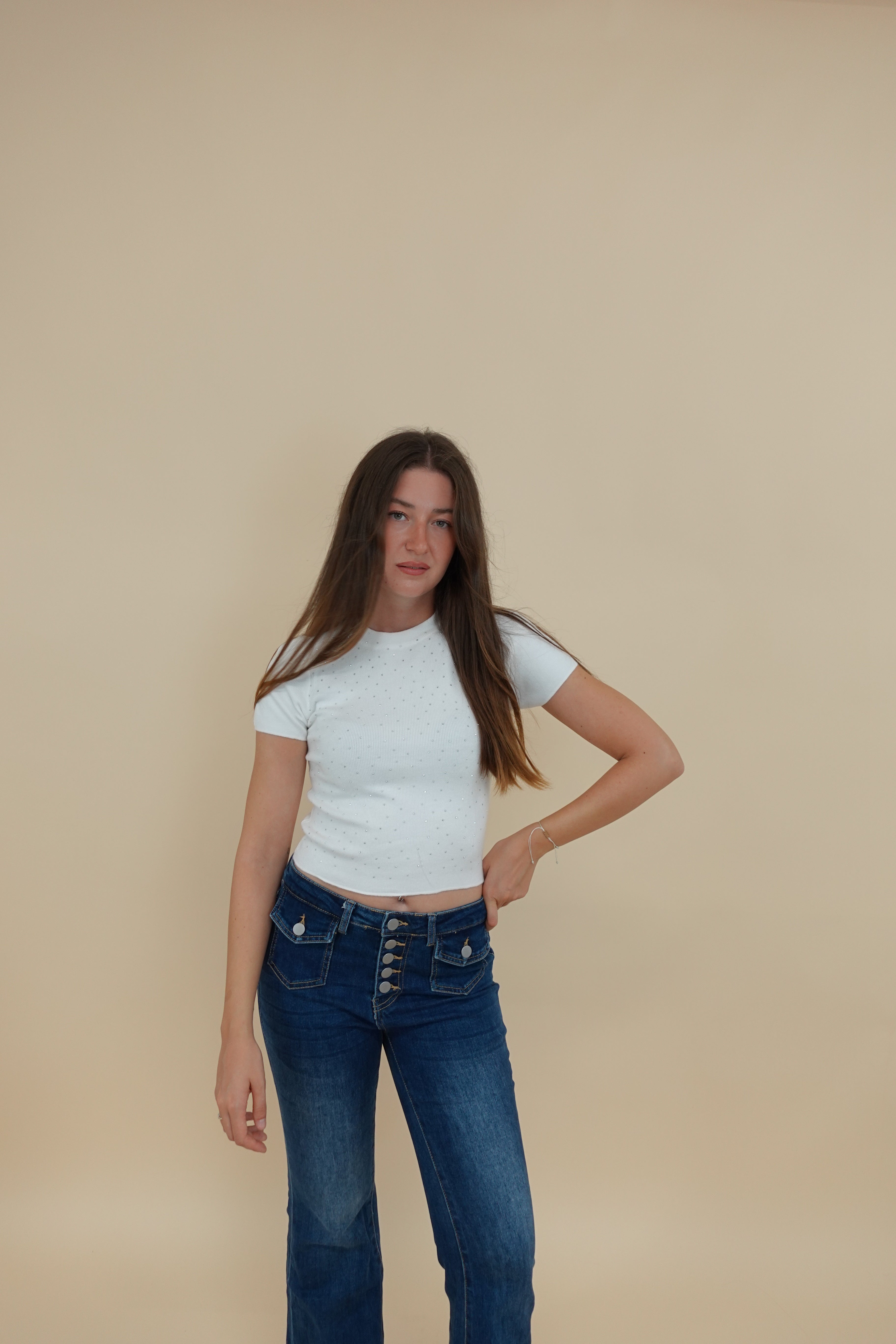 T-shirt Emma Bianco